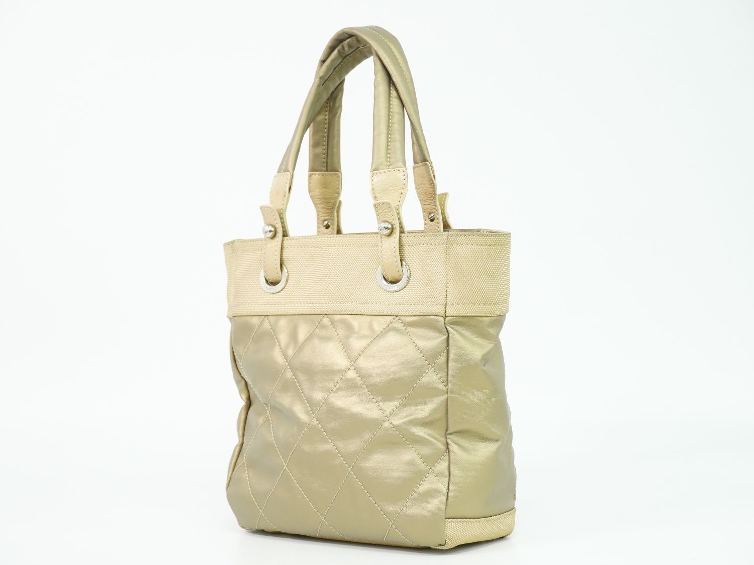 本物 シャネル CHANEL パリビアリッツ PM トートバッグ ハンドバッグ 