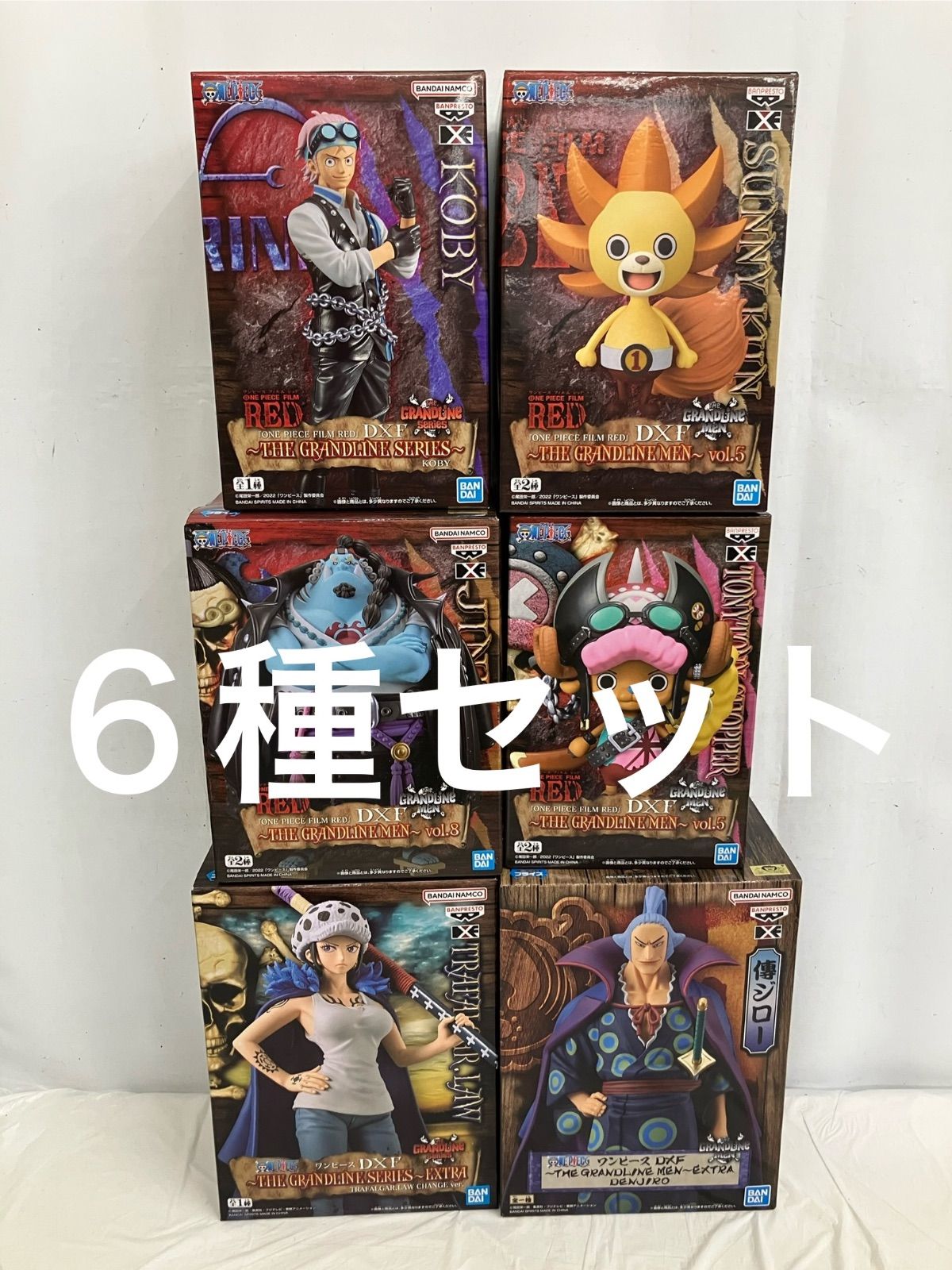 未開封 ONE PIECE ワンピース THE GRANDLINE フィギュア 6種 LF3208 
