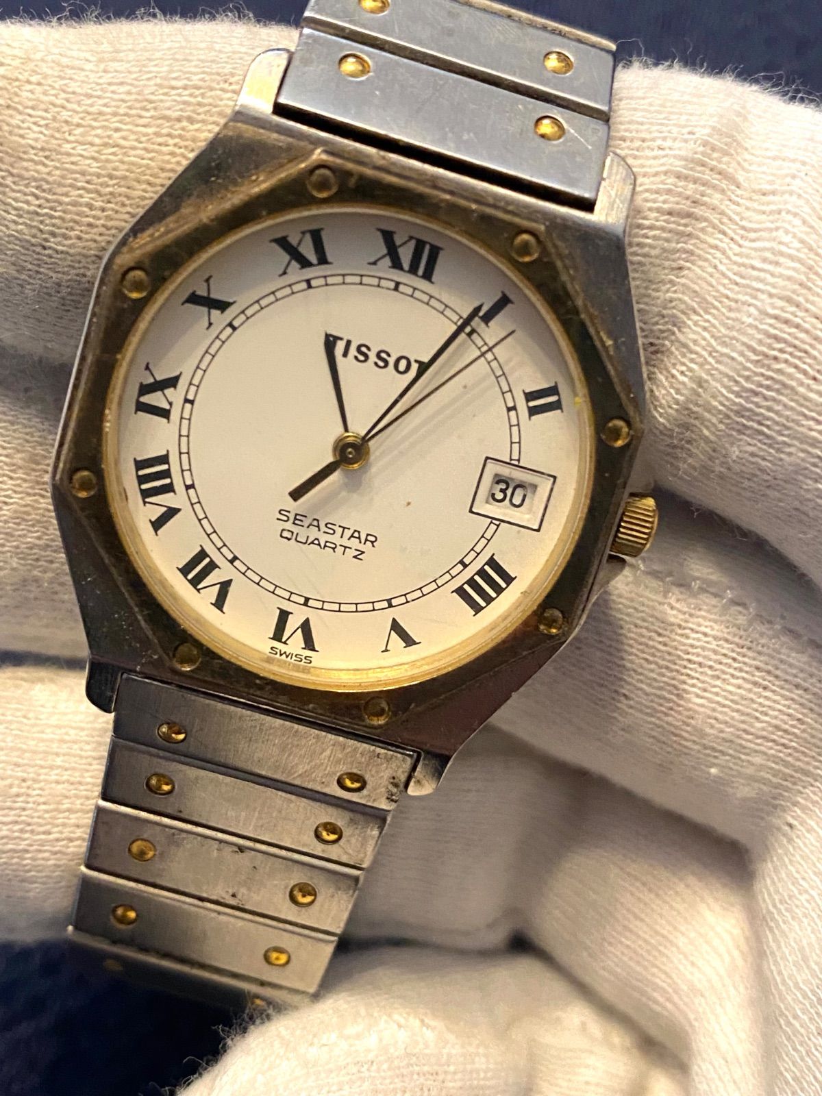時計】【非稼働品】TISSOT ティソ SEASTAR シースター スイス製 
