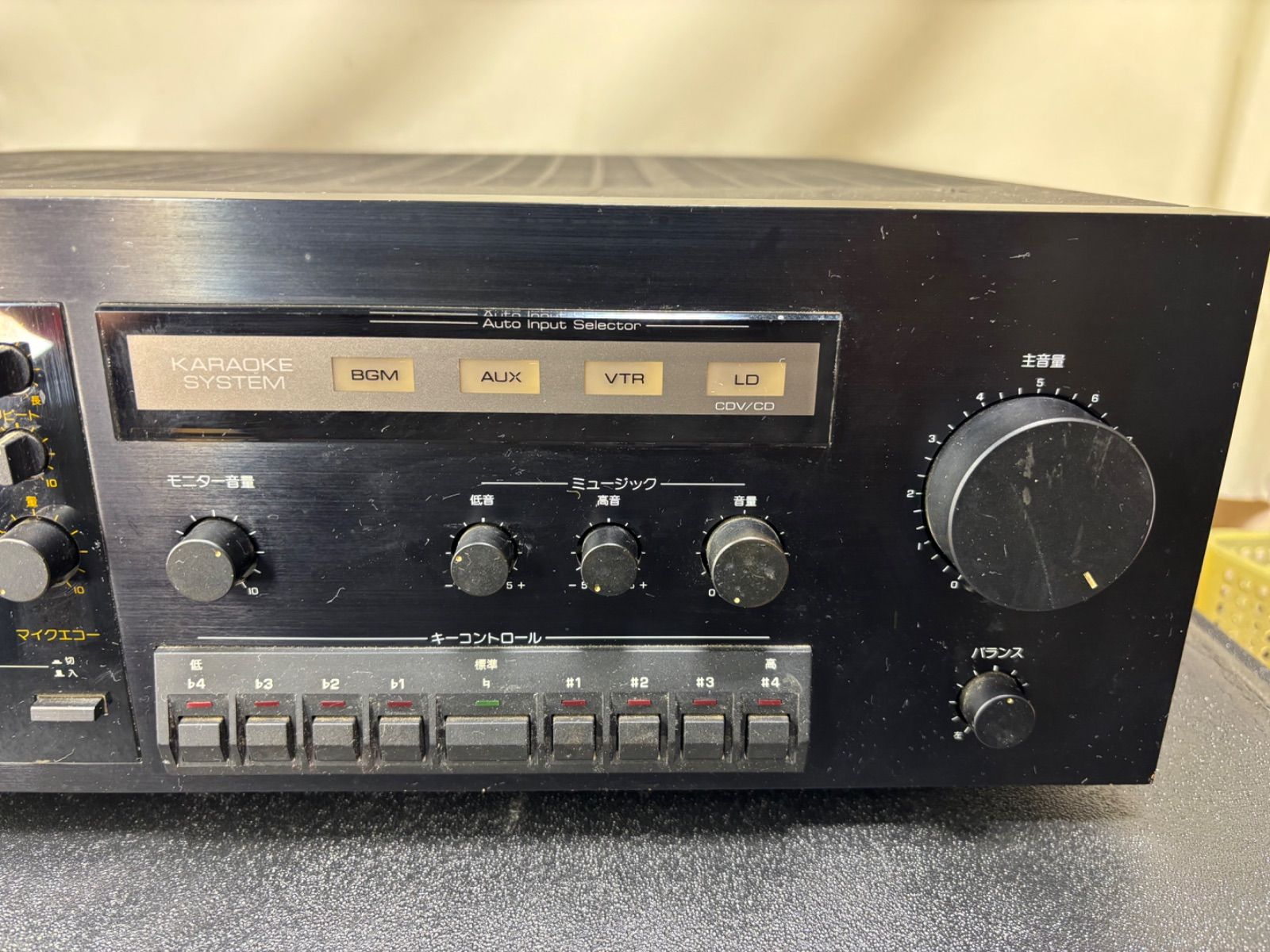 YAMAHA ミキシング アンプ YAMAHA ヤマハ AX-S101 ステレオ ミキシング アンプ ジャンク - メルカリ