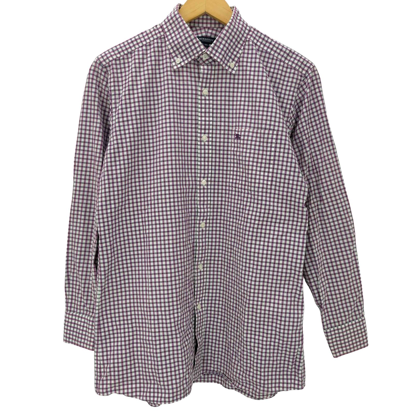 バーバリーロンドン BURBERRY LONDON Checkered Dress Shirt ホース