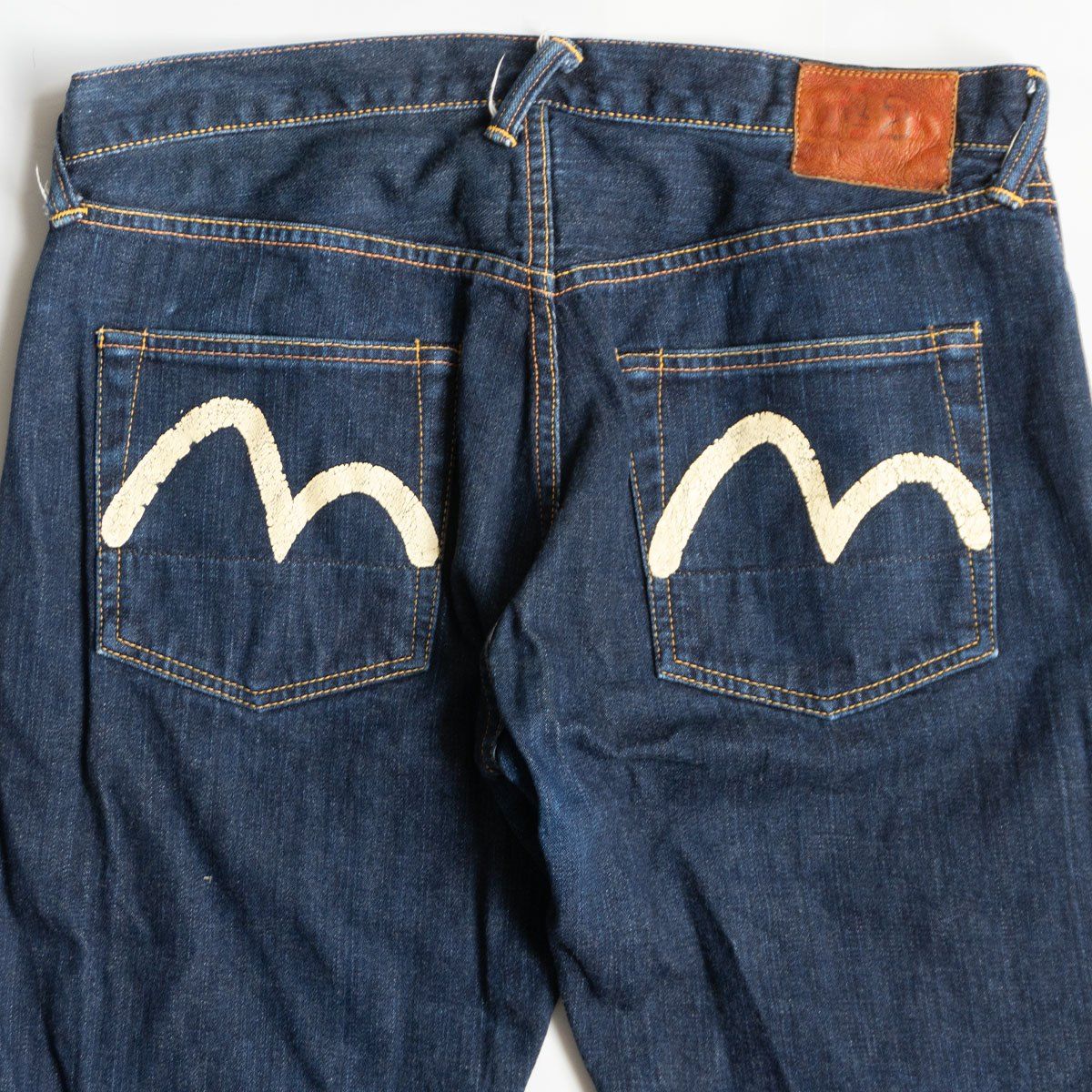 美品/濃紺】EVISU 【LOT.2000 デニムパンツ】36×32 エビス ジーンズ