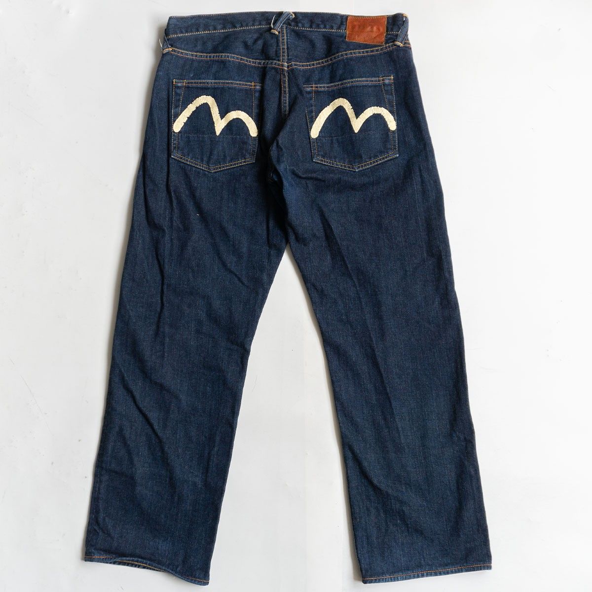 デニム・ジーンズ 【美品/濃紺】EVISU 【LOT.2000 デニムパンツ】36×32 