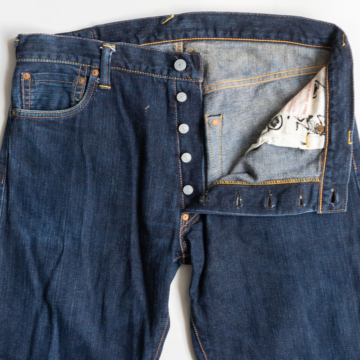 美品/濃紺】EVISU 【LOT.2000 デニムパンツ】36×32 エビス ジーンズ