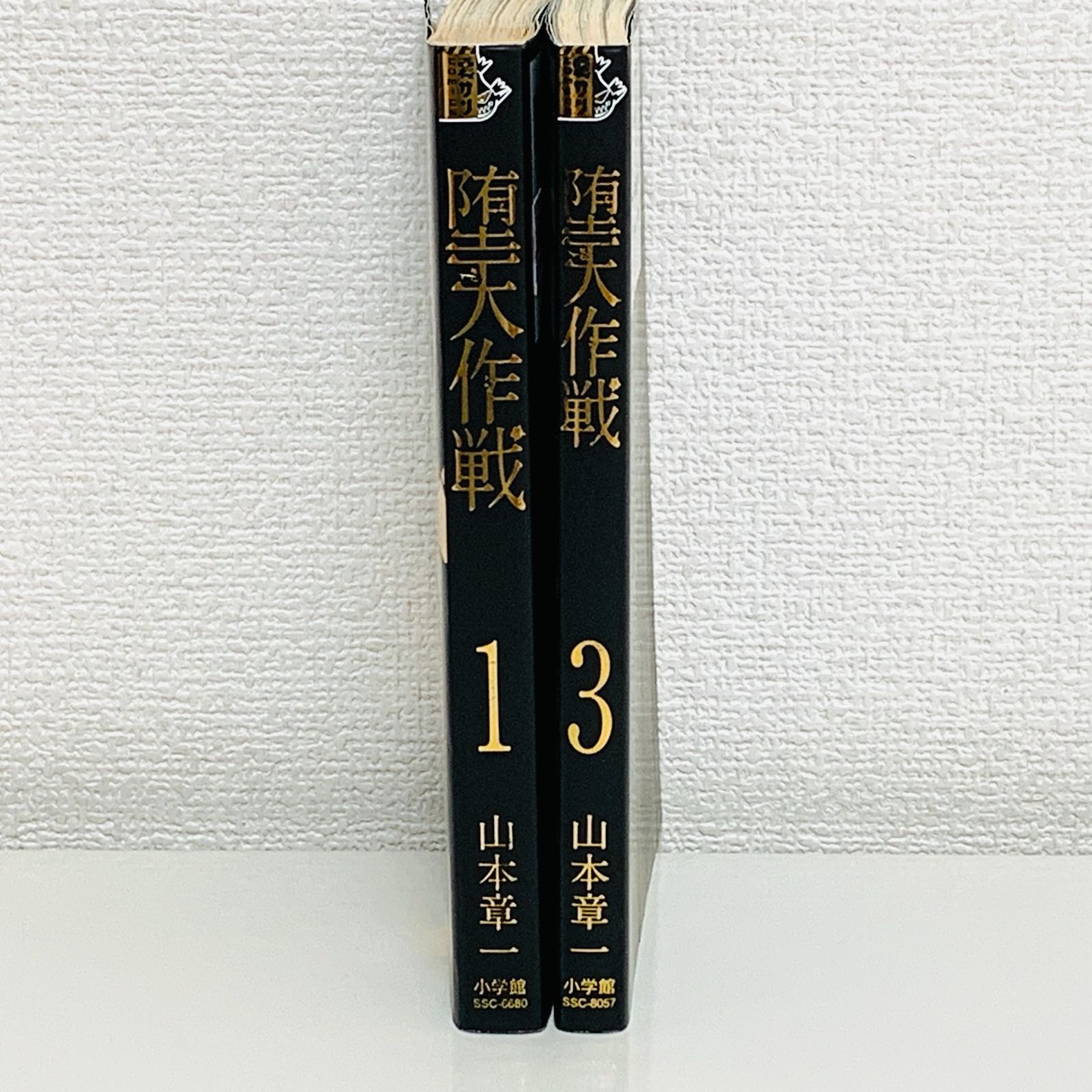 堕天作戦 1巻＆3巻セット 山本章一 小学館 裏サン マンガ 漫画