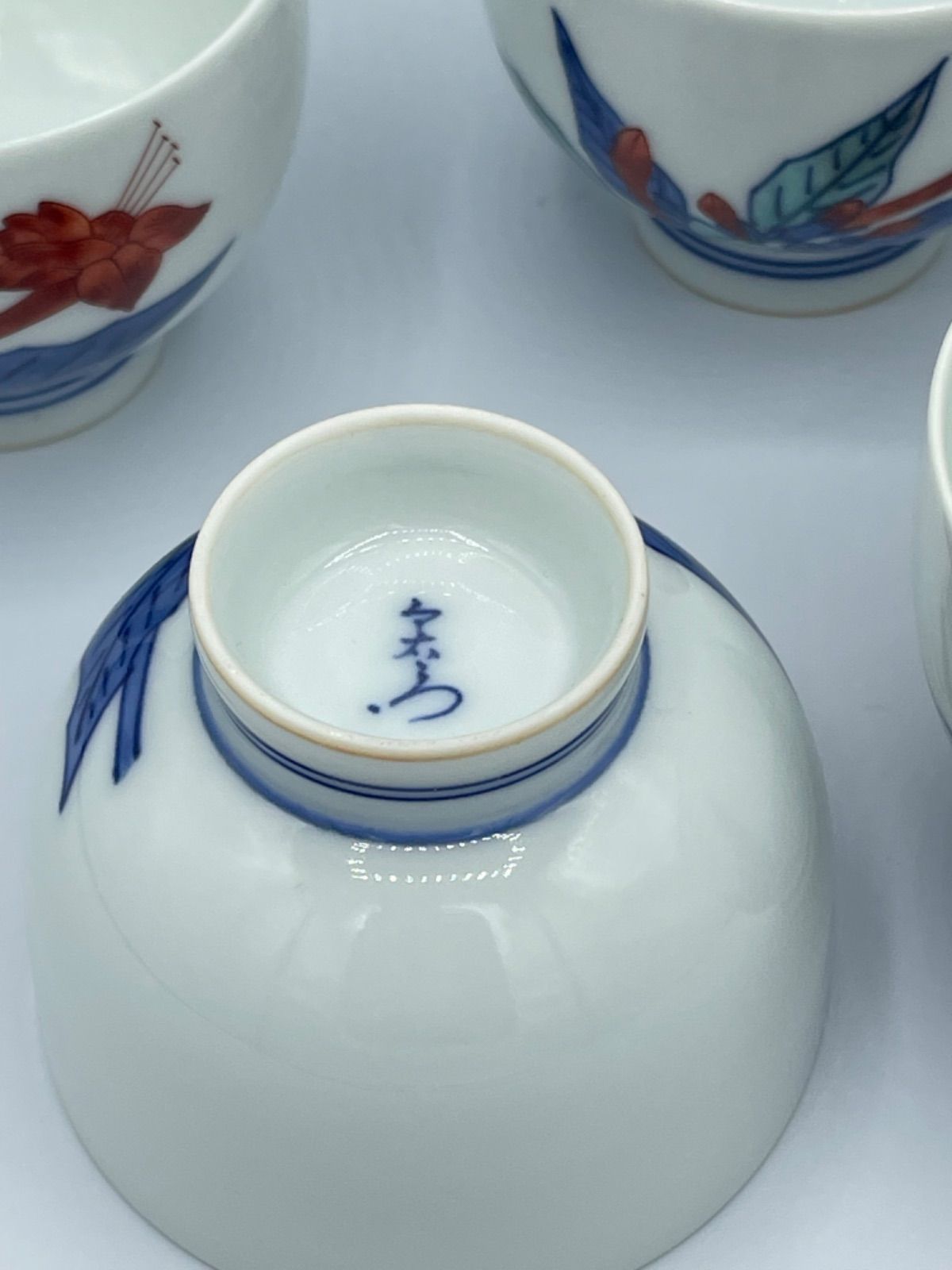 未使用 人間国宝 今泉今右衛門 茶器 急須 煎茶碗 5客 有田焼 - メルカリ