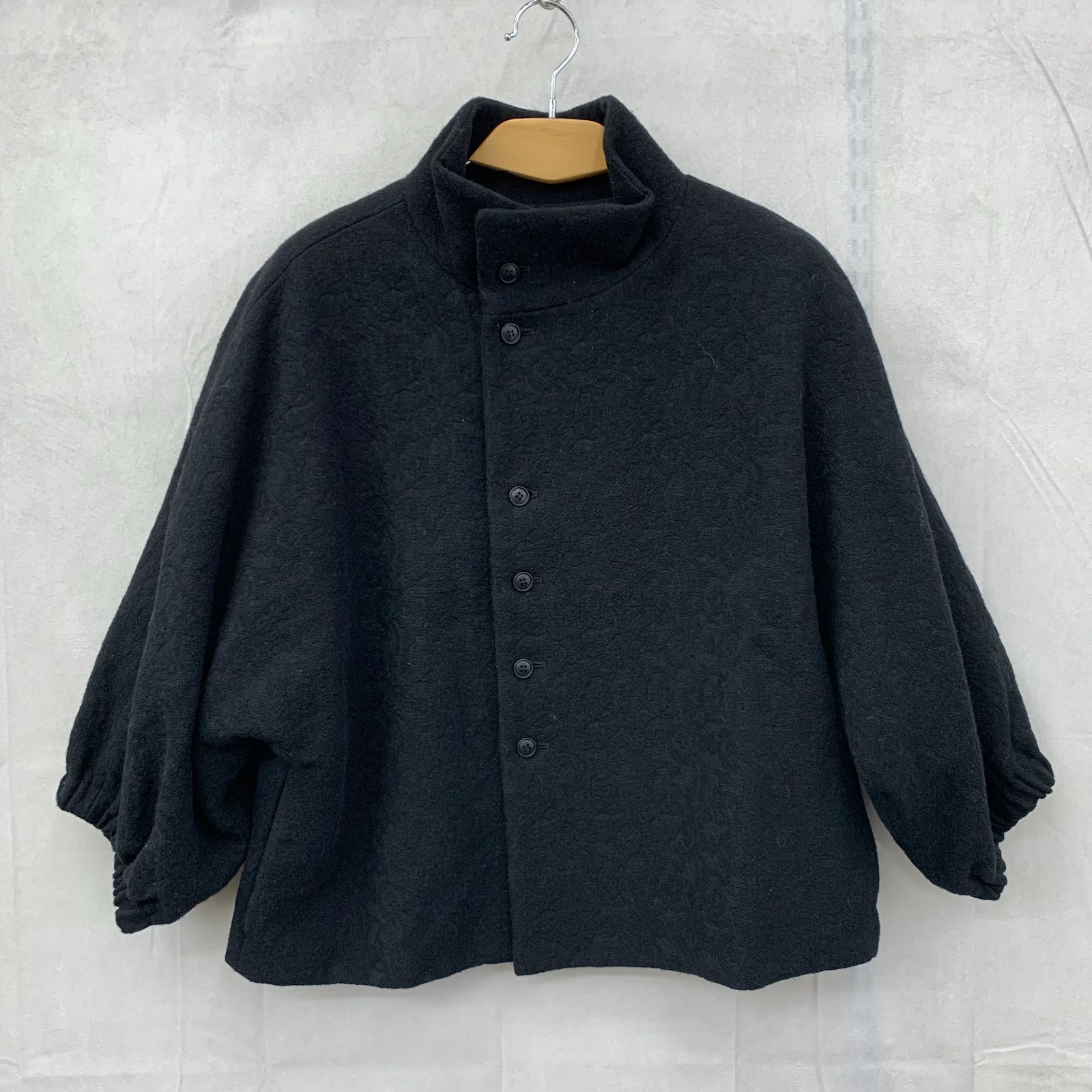 極美品 Vlas Blomme W/C更紗ジャガードドルマンジャケット
