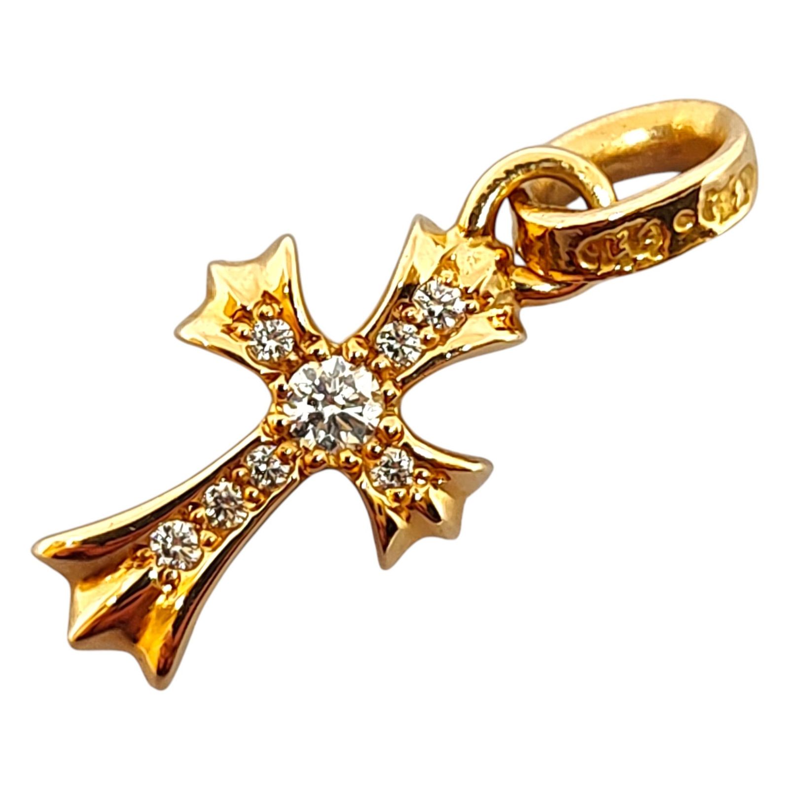 Chrome Hearts クロムハーツ 22K CH CROSS BABY FAT PAVE ベイビー 