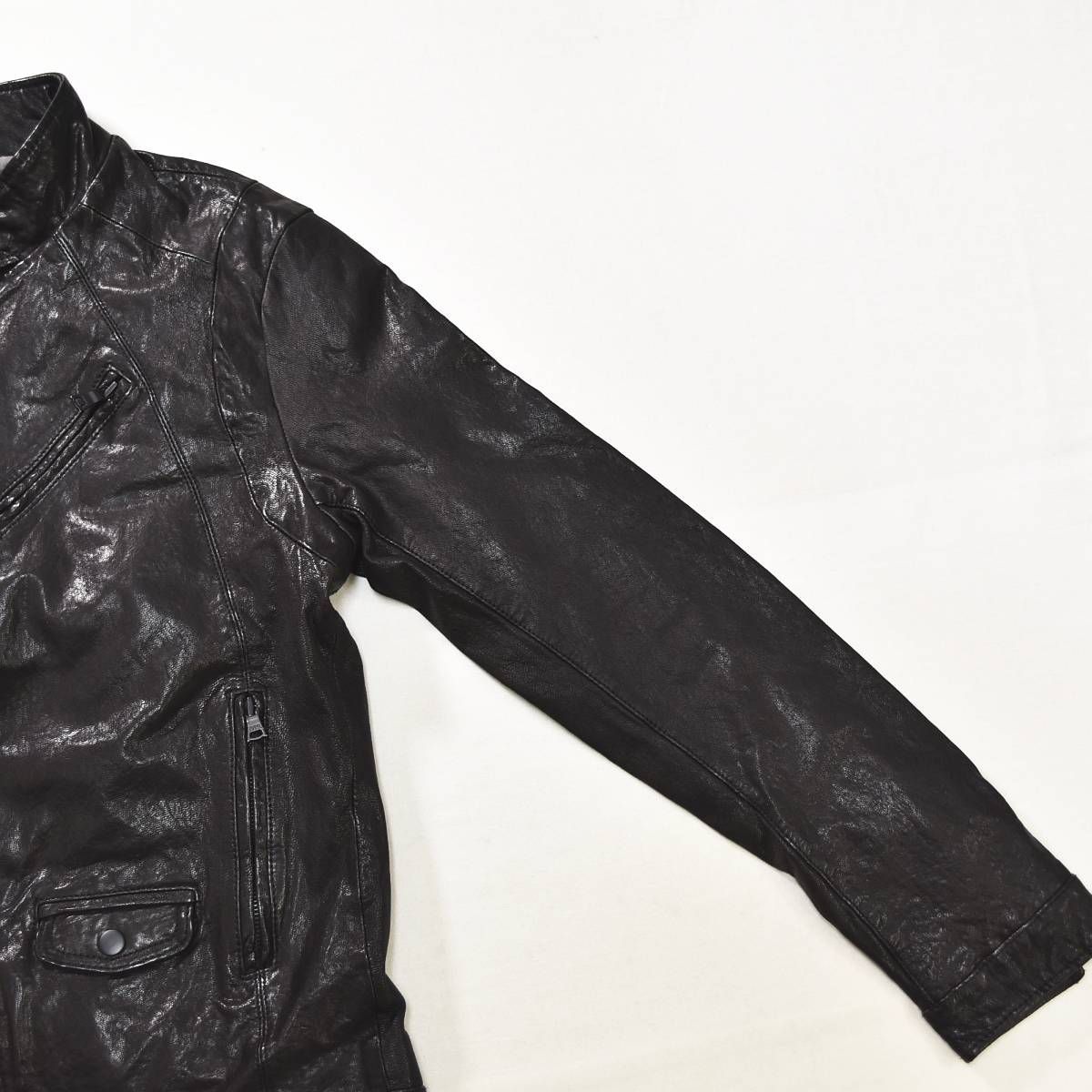 本革】 インフルエンス influence 山羊革 ゴート レザー シングル 