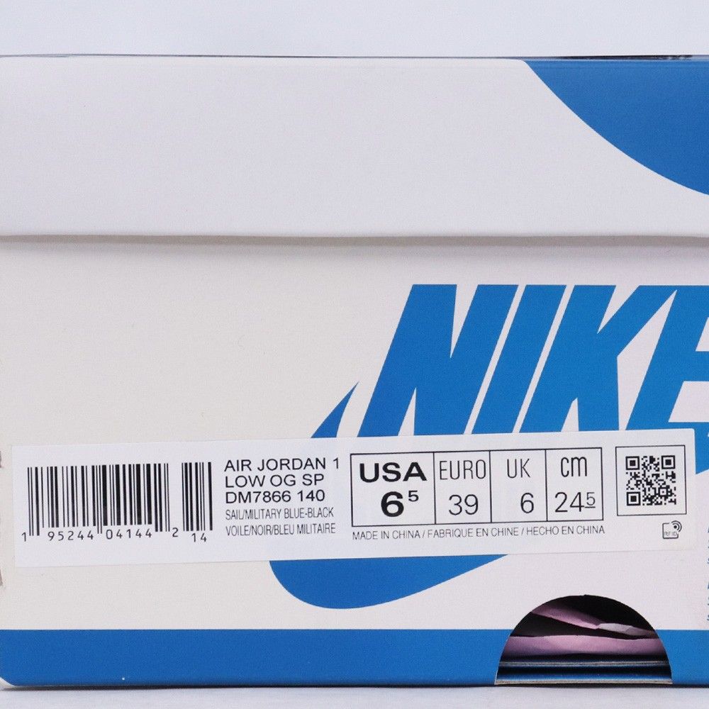 24.5cm NIKE × TRAVIS SCOTT × FRAGMENT DESIGN Air Jordan 1 Low OG 