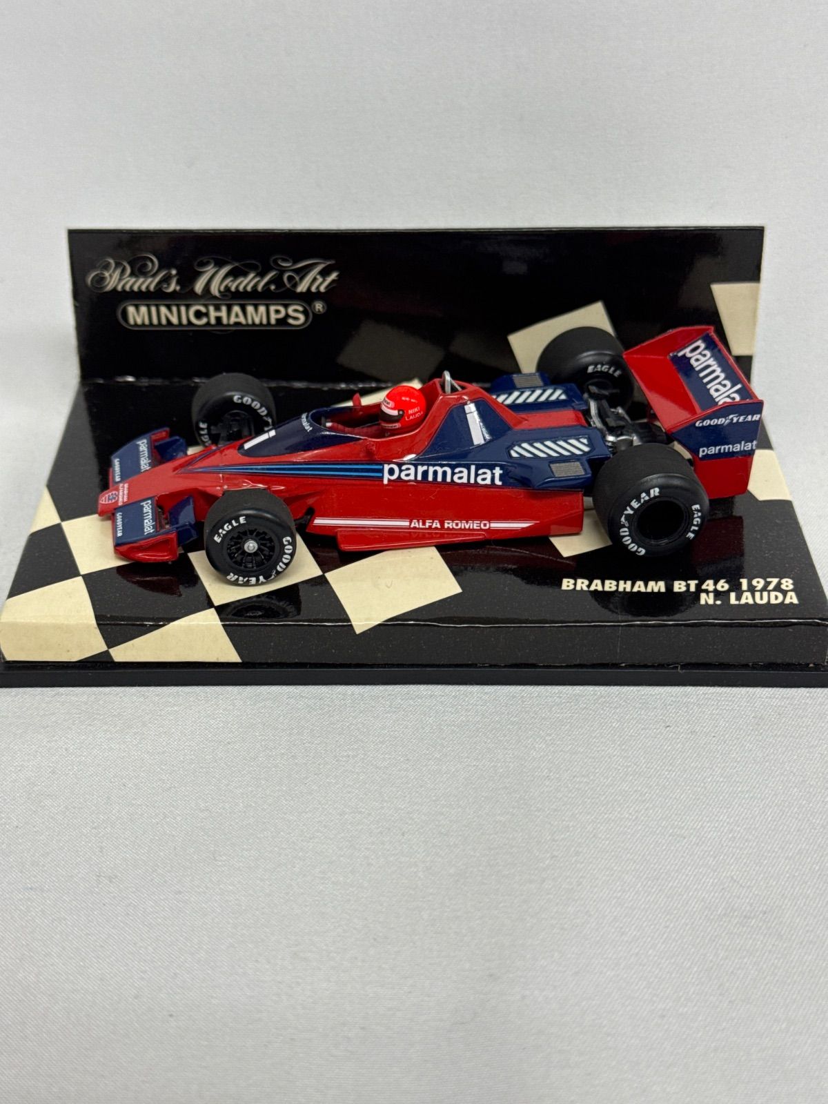 希少】1/43 ミニチャンプス minichamps ブラバム BT46 N.ラウダ 1978