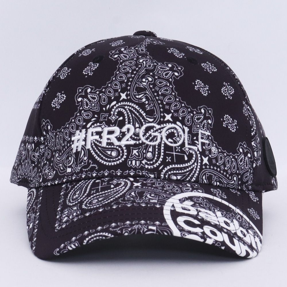 希少！FR2　GOLF バンダナ柄　Cap　キャップ　ペイズリー　fr2golf FR2 GOLF バンダナ柄 Cap キャップ ペイズリー fr2golf