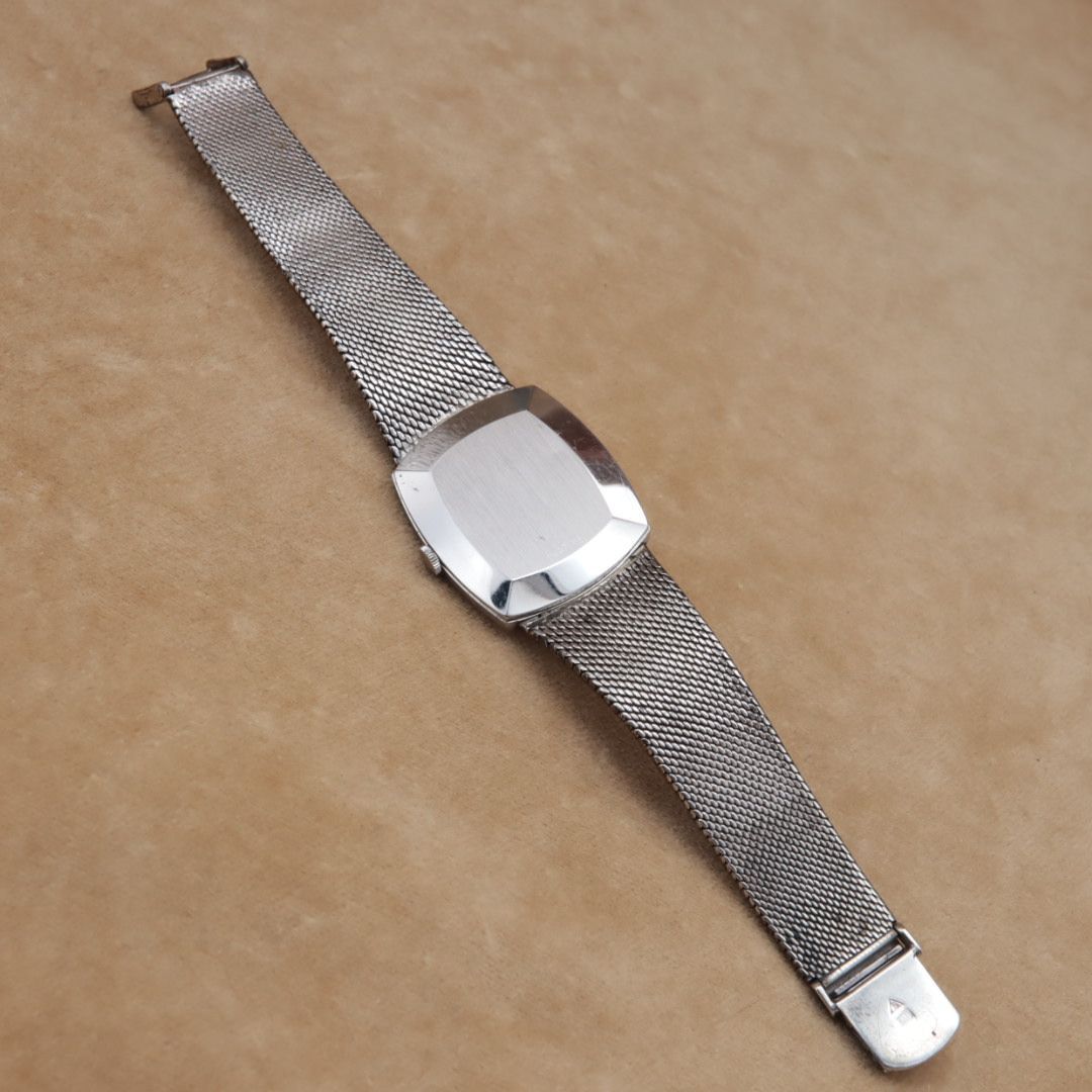 ジラールペルゴ GIRARD-PERREGAUX 手巻き シルバー 925ブレス メッシュ