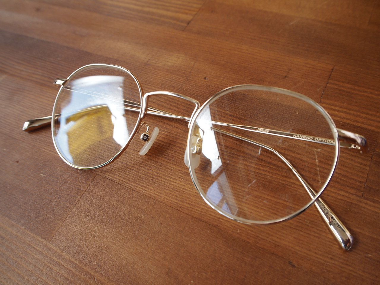 ユナイテッドアローズ 金子眼鏡　グレーレンズ KANEKO OPTICAL james by UNITED ARROWS 金子眼鏡 ユナイテッド