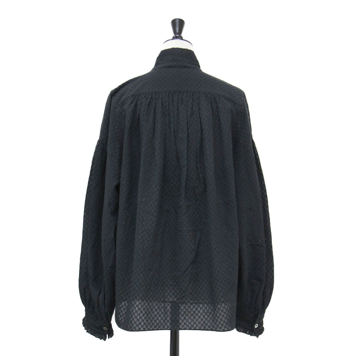 Ballsey ボールジー ブラウス M 黒 【古着】【中古】【送料無料】 Ballsey - Ballsey ボールジー ブラウス M 黒 【古着】【中古】【送料