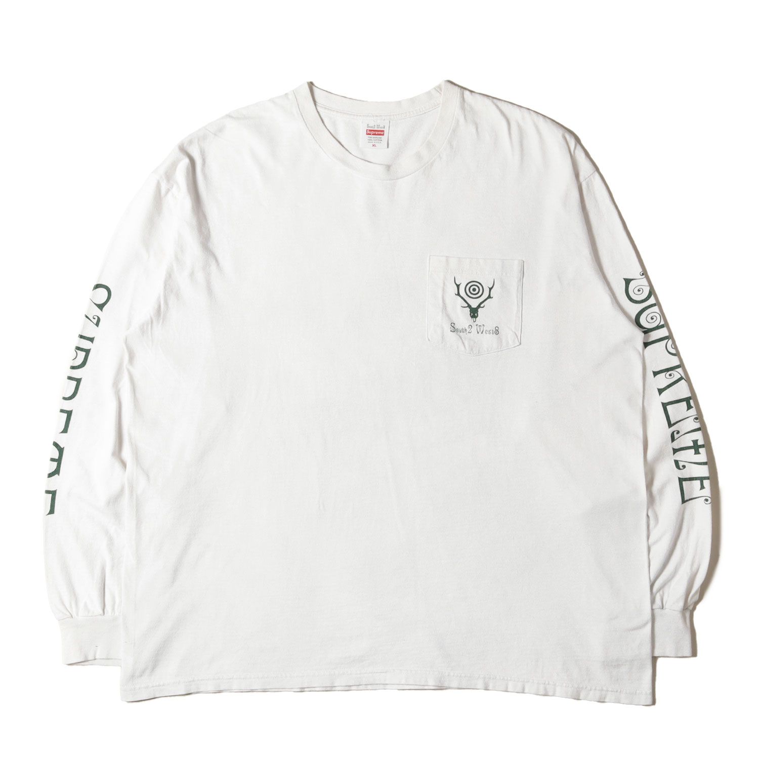 Supreme シュプリーム Tシャツ ホワイト 白 サイズ:XL | 21SS SOUTH2