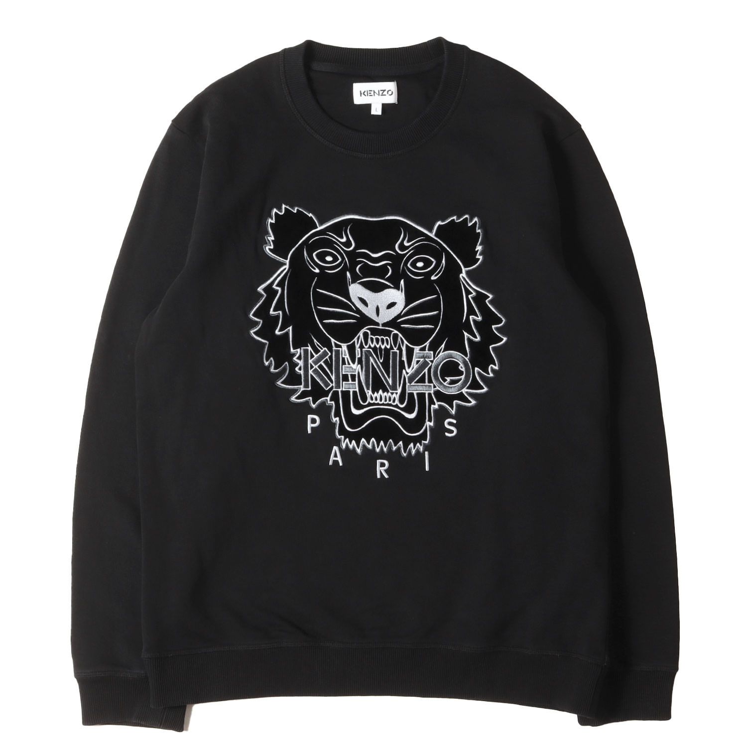 KENZO ブラック スウェット Sサイズ ケンゾー KENZO スウェット S 