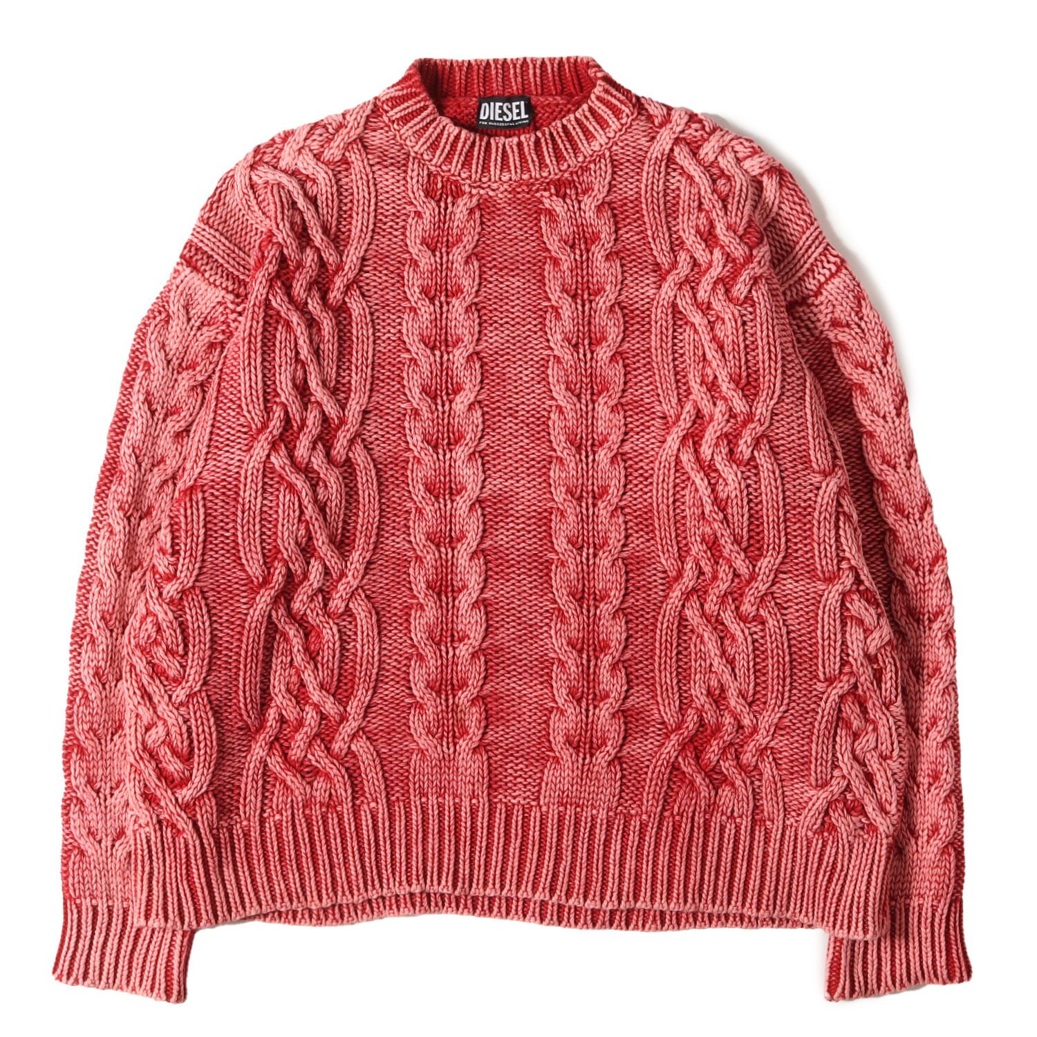 2270 希少L 美品 DIESEL ディーゼル ローゲージニット セーター 