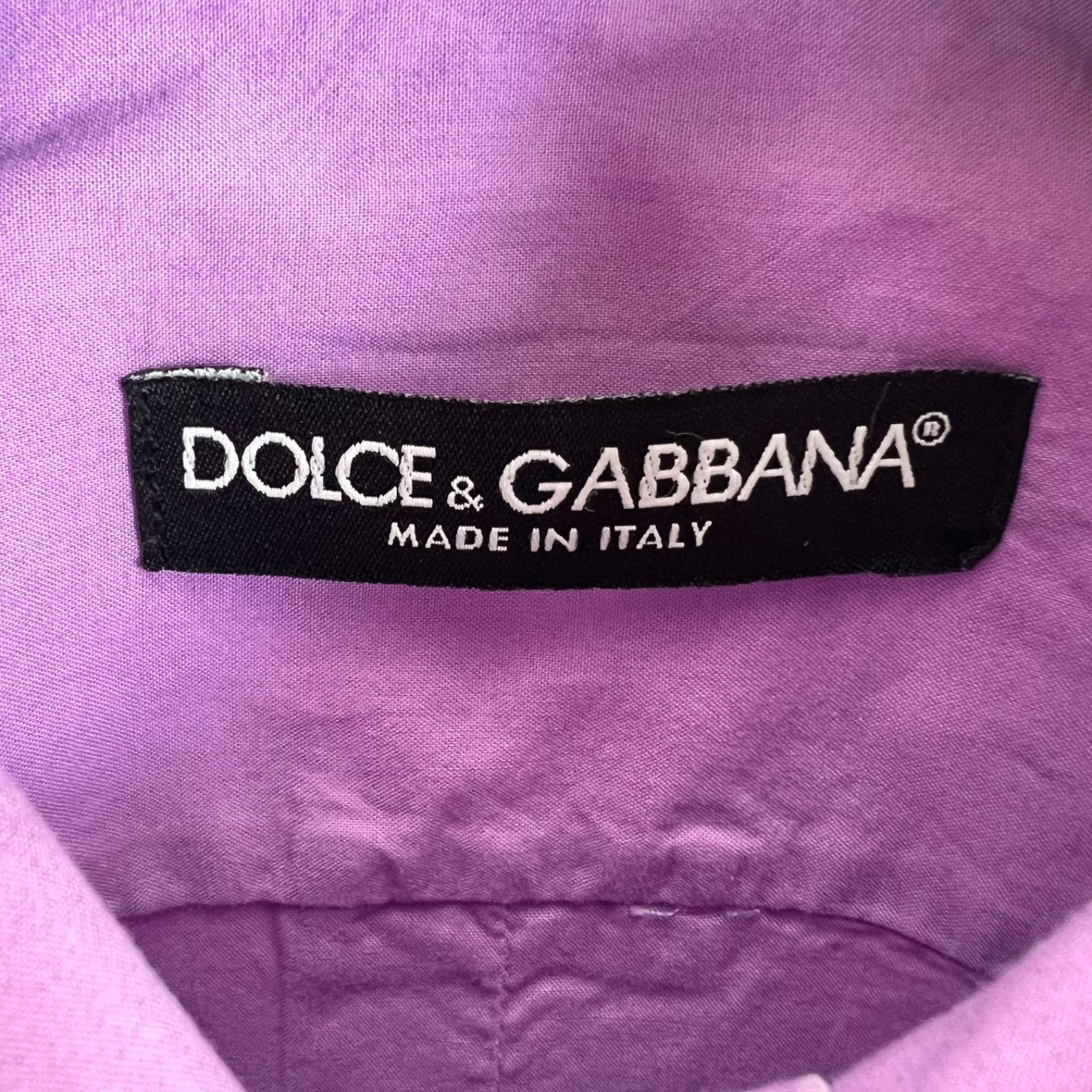 DOLCE&GABBANA D&G 00s archive plane dress shirts 39 M ドルチェ