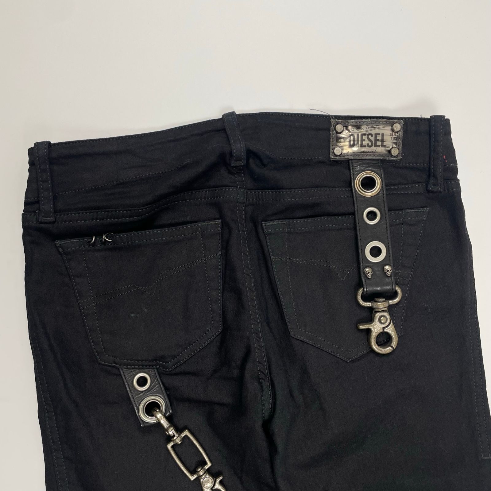 DIESEL ディーゼル / Y2Kギミックスキニーパンツ V DENIM SIZE:25 