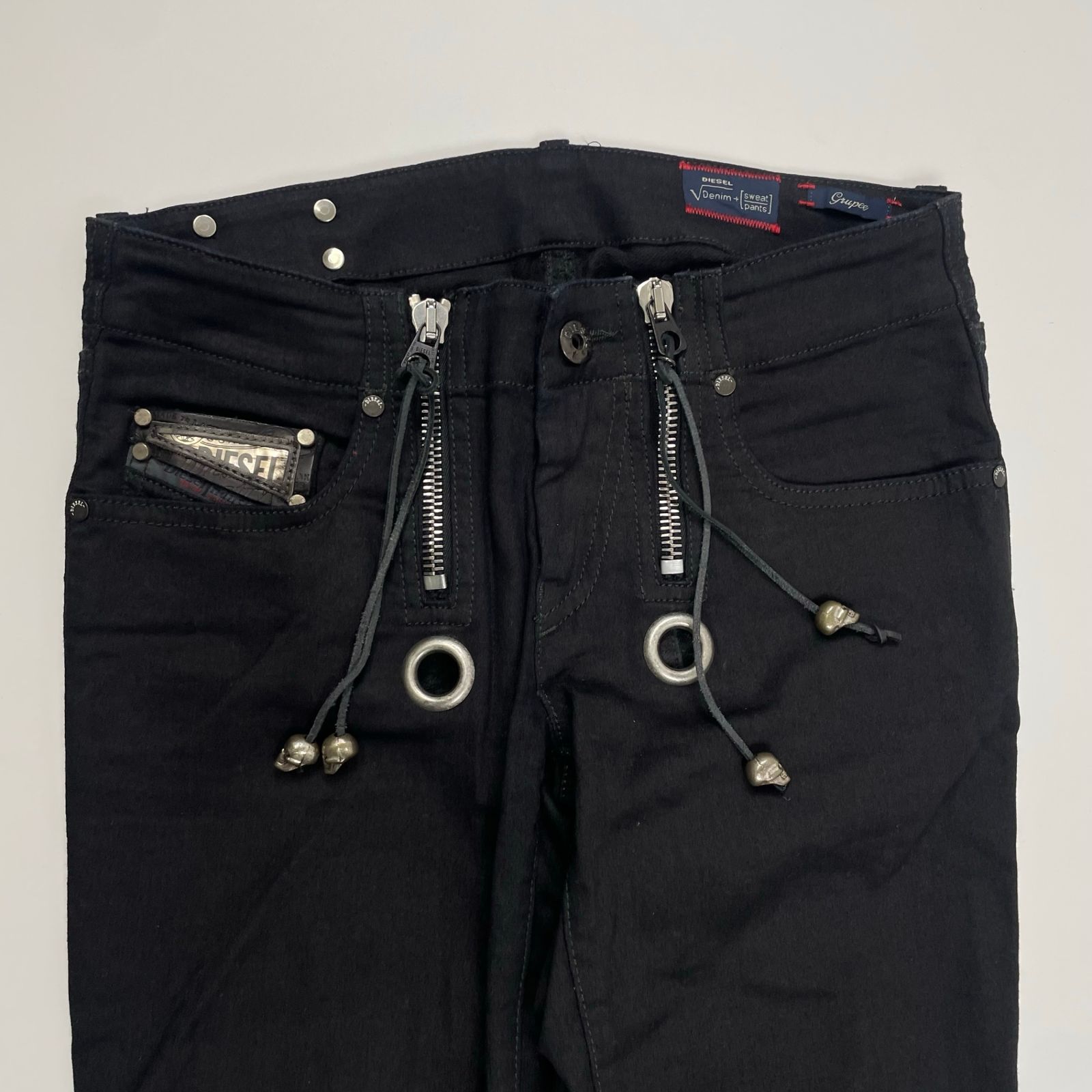 DIESEL ディーゼル / Y2Kギミックスキニーパンツ V DENIM SIZE:25 