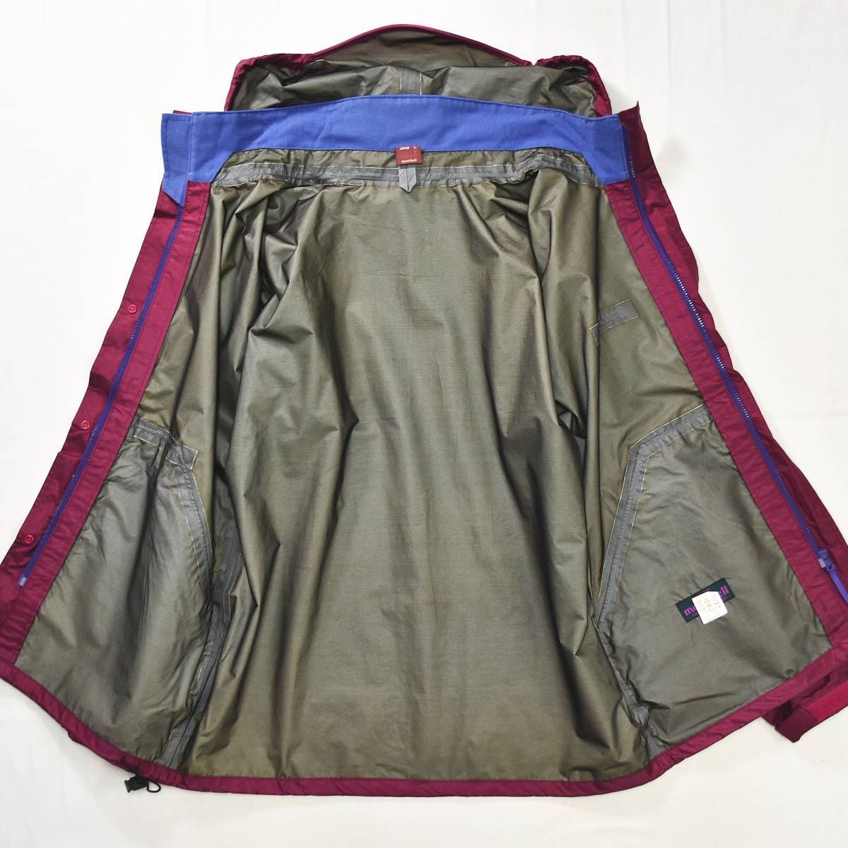 日本製 モンベル montbell ゴアテックス GORE－TEX レイン ウェア 