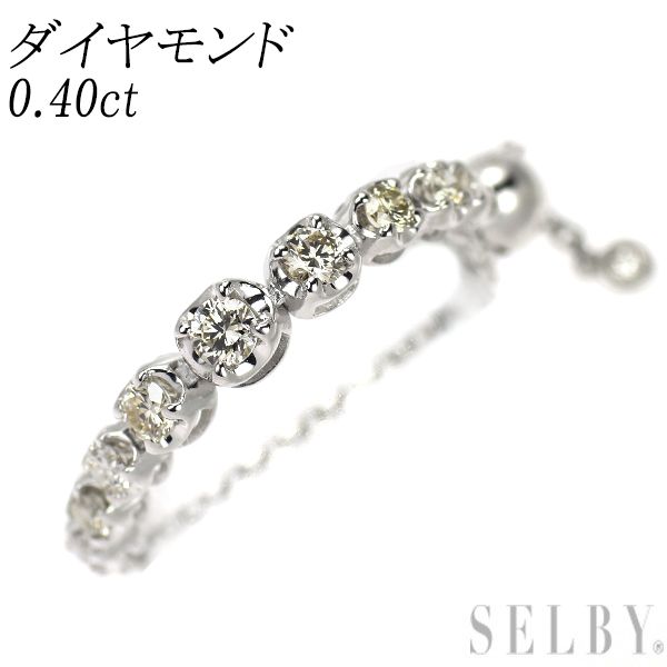 K18WG 上質ダイヤモンドリング D1.40ct SELBY K18WG 上質ダイヤモンドリング D1.40ct SELBY