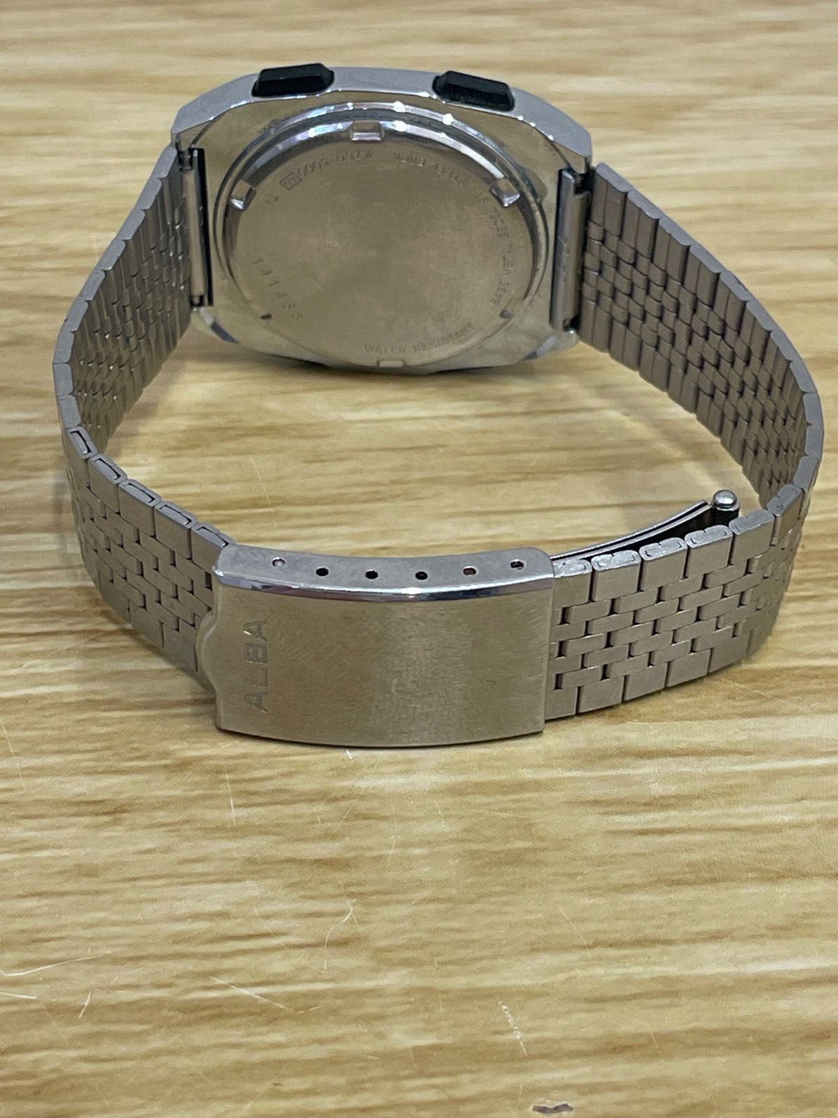 □SEIKO ALBA アルバ ゲーム ウォッチ Y760-5000 説明書付き 不動品