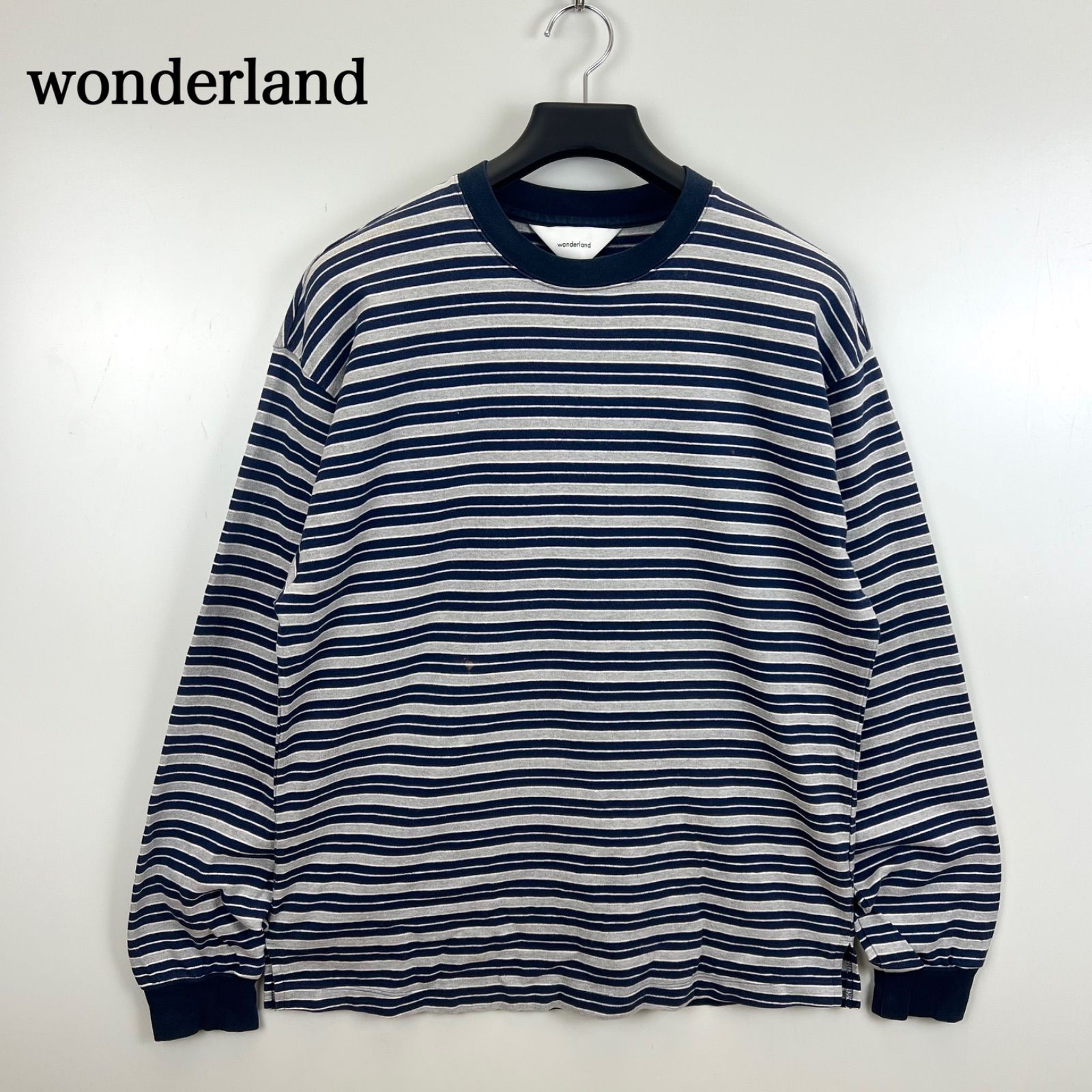 wonderland JAPAN made Border L/S Tee 1 ワンダーランド ボーダー 