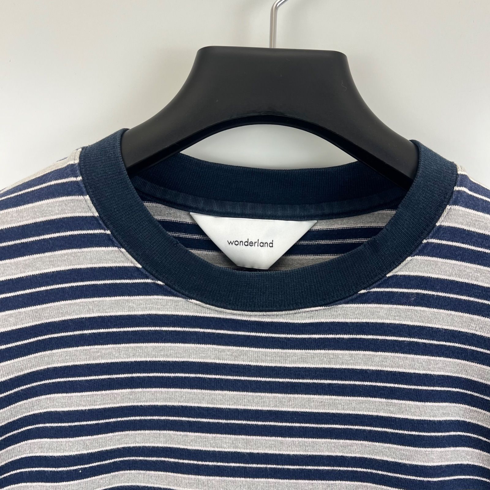 wonderland JAPAN made Border L/S Tee 1 ワンダーランド ボーダー 