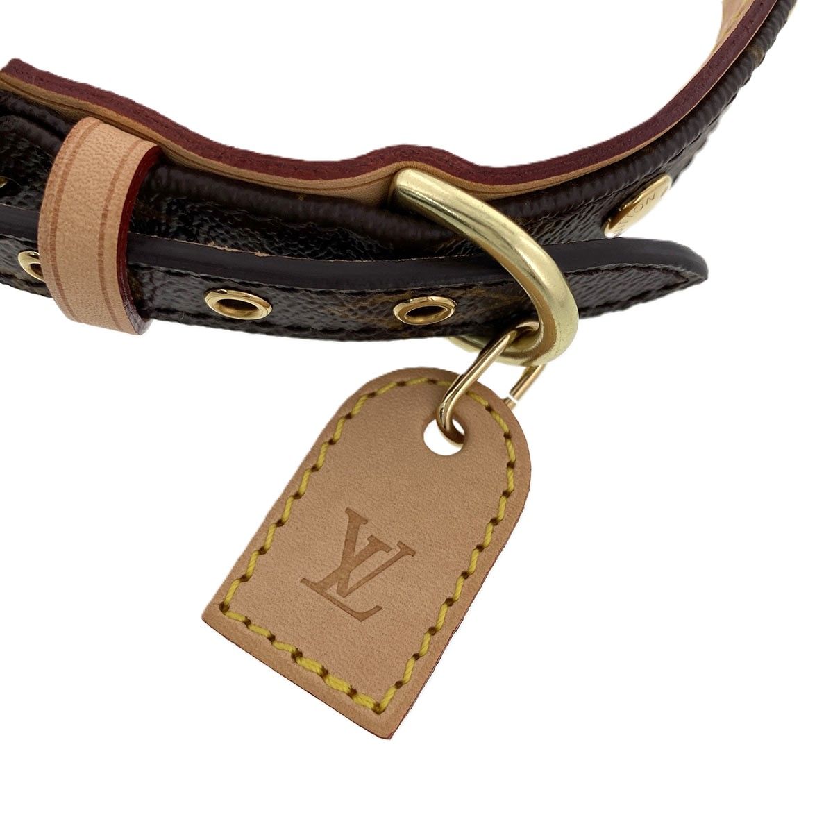 LOUIS VUITTON ルイ・ヴィトン モノグラム コリエ・バクスターMM 首輪
