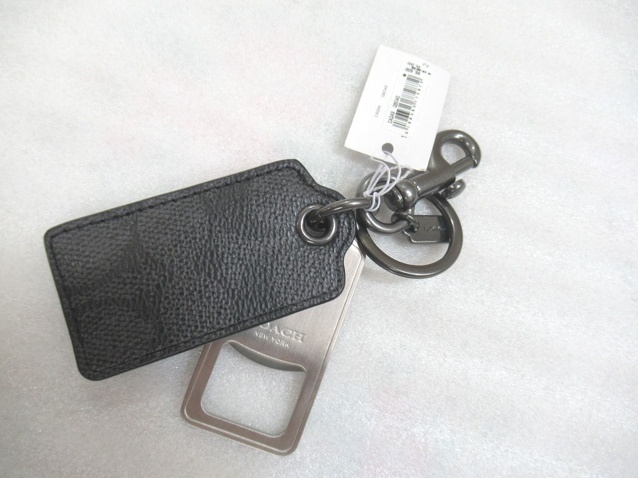 新品未使用 COACH コーチ ボトル オープナー キー フォブ