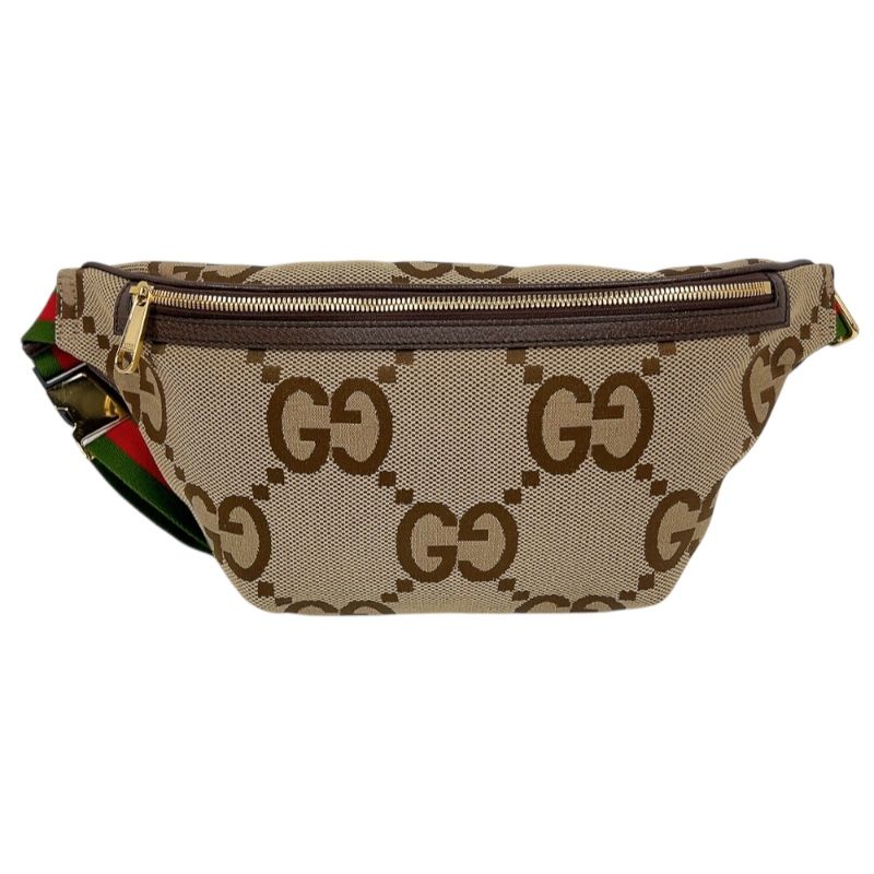 グッチ GUCCI ジャンボGGベルトバッグ 696031 ブラウン GGキャンバス
