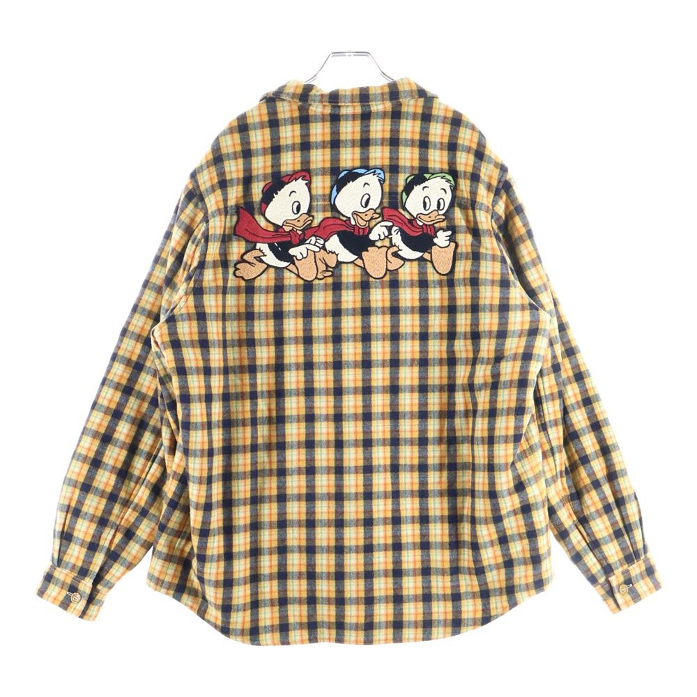 GUCCI (グッチ) 21SS ×Disney PLAID LONG SLEEVE SHIRT ディズニー