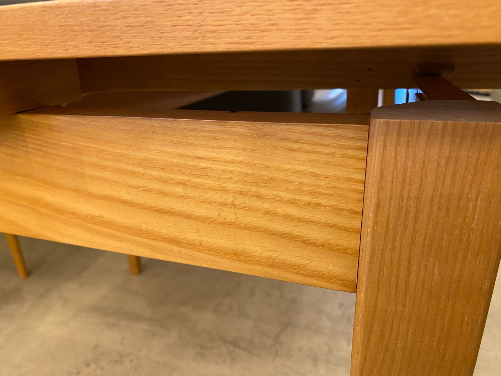 廃盤品 無印良品 MUJI ダイニングテーブル 2人用 エクステンション