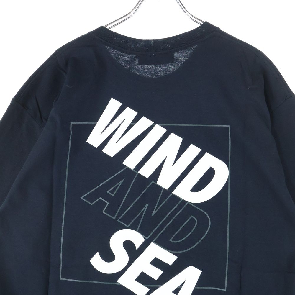 WIND AND SEA (ウィンダンシー) SEA SQUARE TEE スクエア ロゴ 