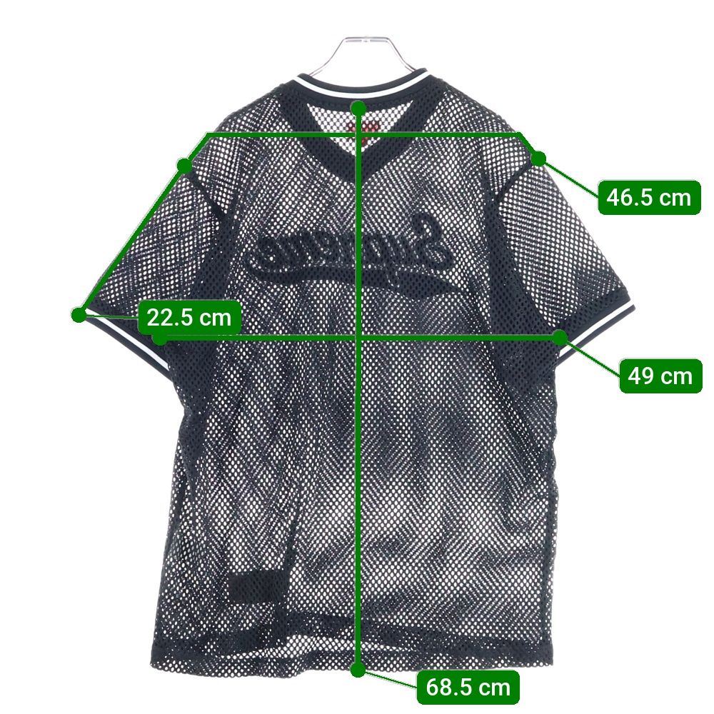 supreme シュプリーム 18SS Mesh Baseball Top SUPREME (シュプリーム) 18SS Mesh Baseball Top メッシュベースボール