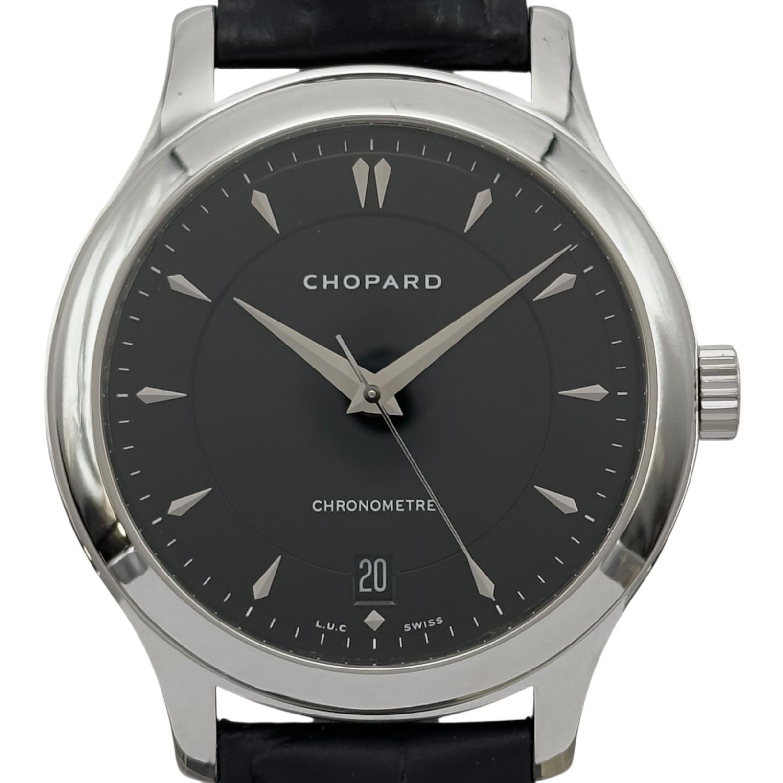 専用ページ ショパール Chopard L.U.C マークIII クラシック 161907-1001 ブラック