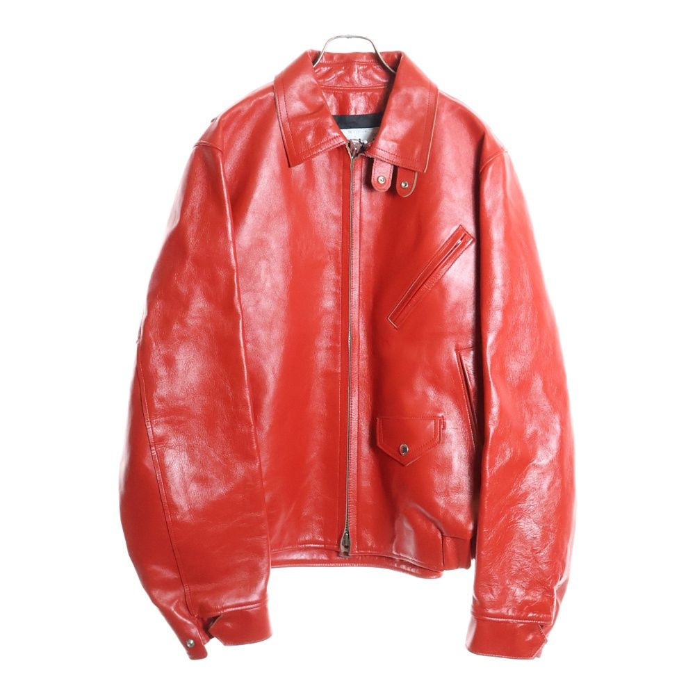 Sacai (サカイ) 25SS LEATHER JACKET マルチポケット ジップアップ