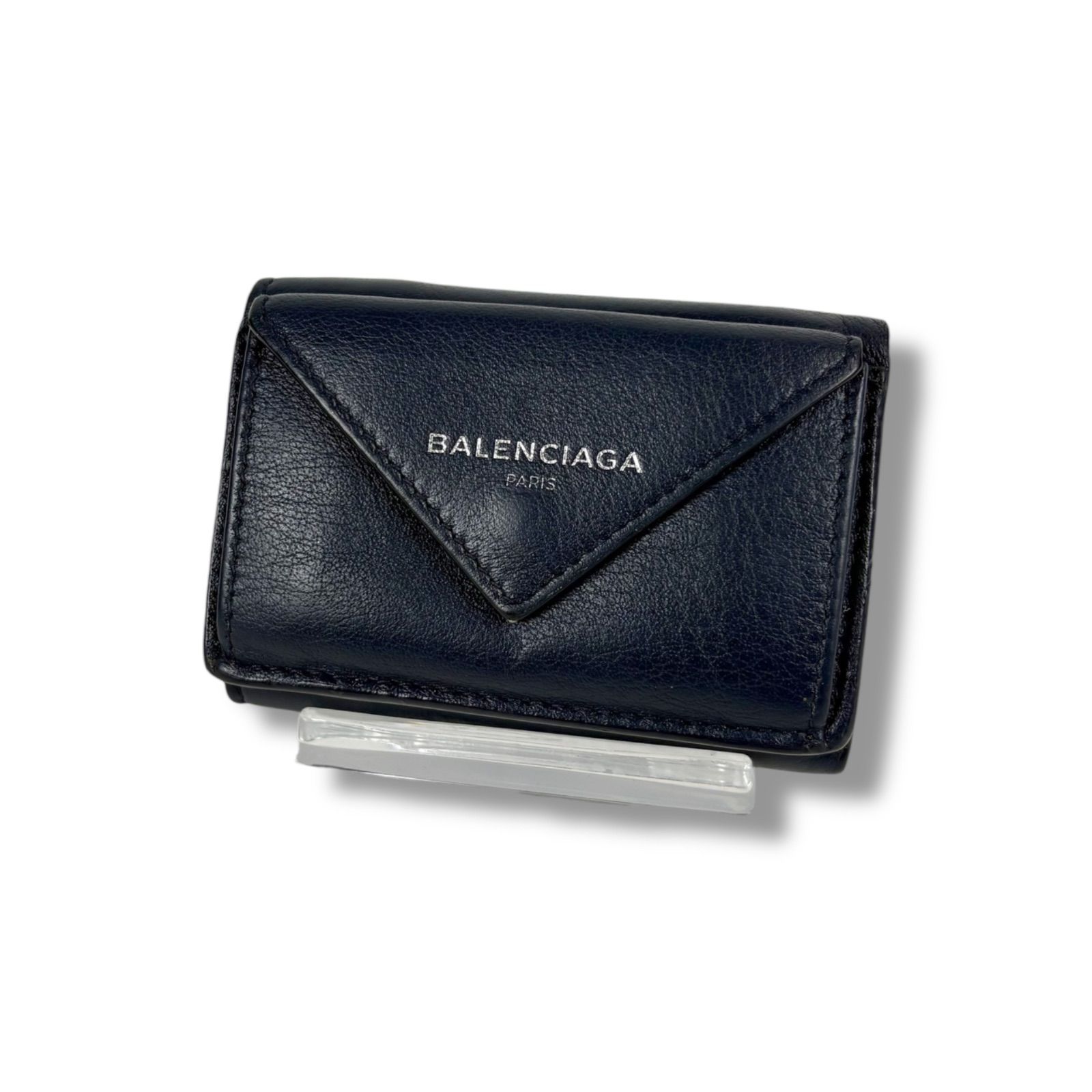 バレンシアガ BALENCIAGA ペーパーミニウォレット 三つ折り財布