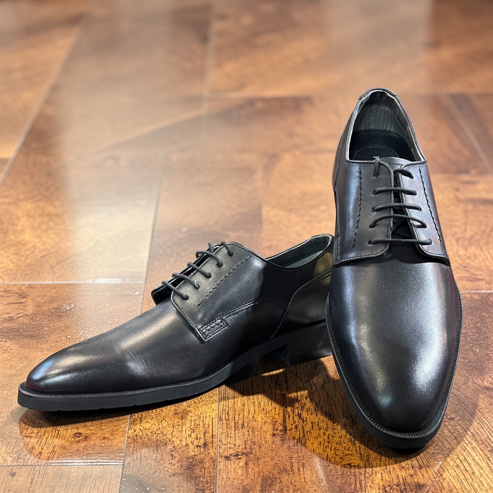 REGAL リーガル 34HR プレーントウ GORE-TEX ブラック サイズ23.5cm 