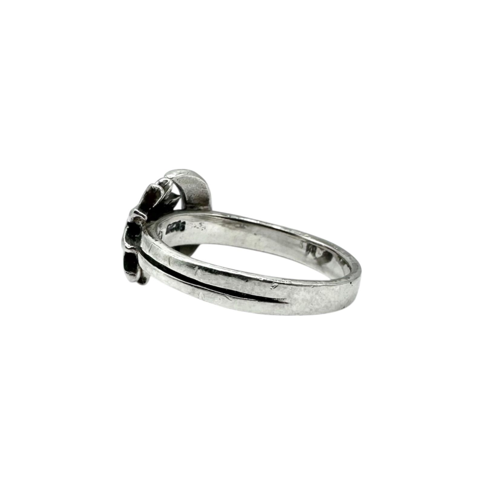 月と太陽】宇宙 Silver 925 刻印 90s Vintage Design Ring シルバー 