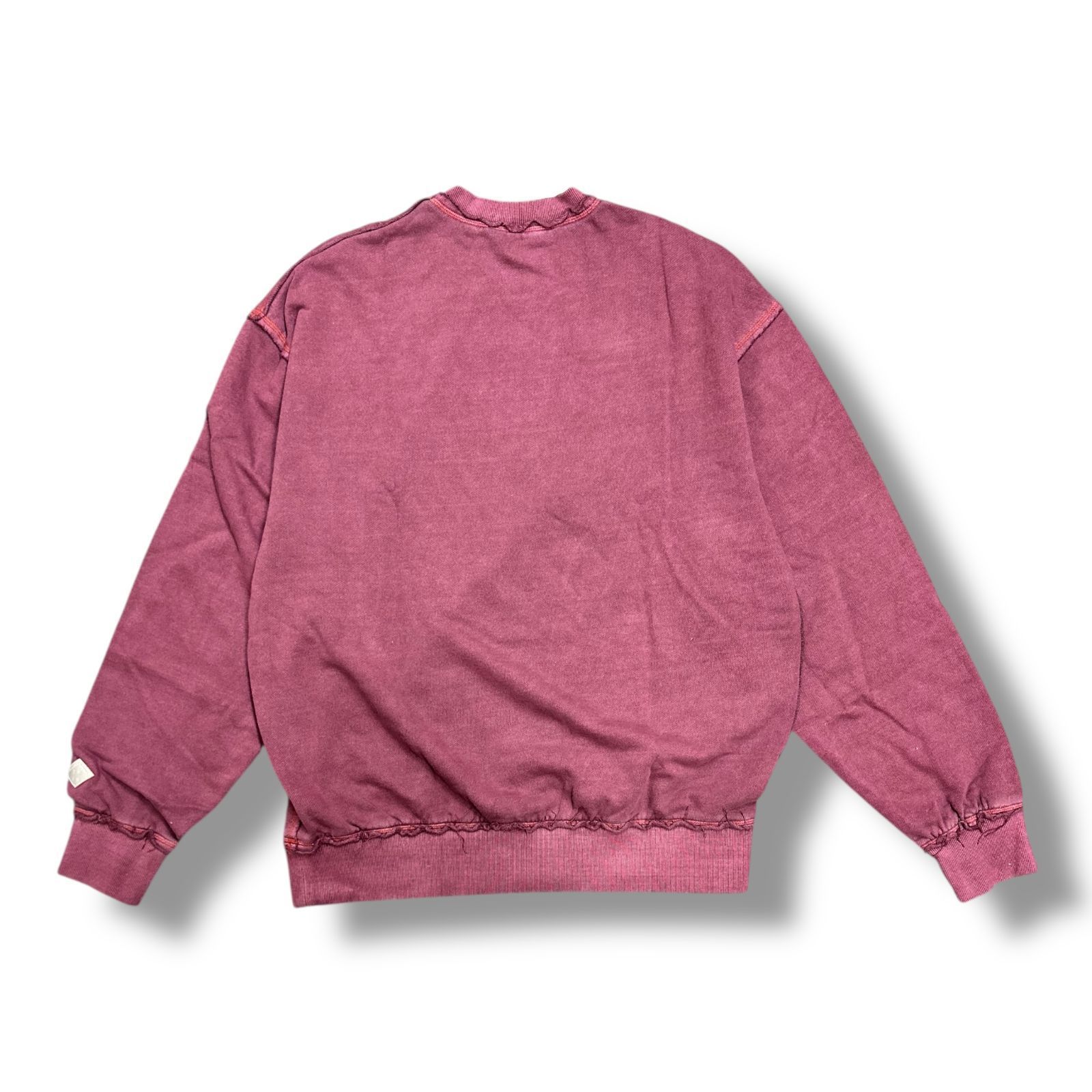 未使用 el conductorH 24AW PIGMENT DYE COTTON CREWNECK SWEATER