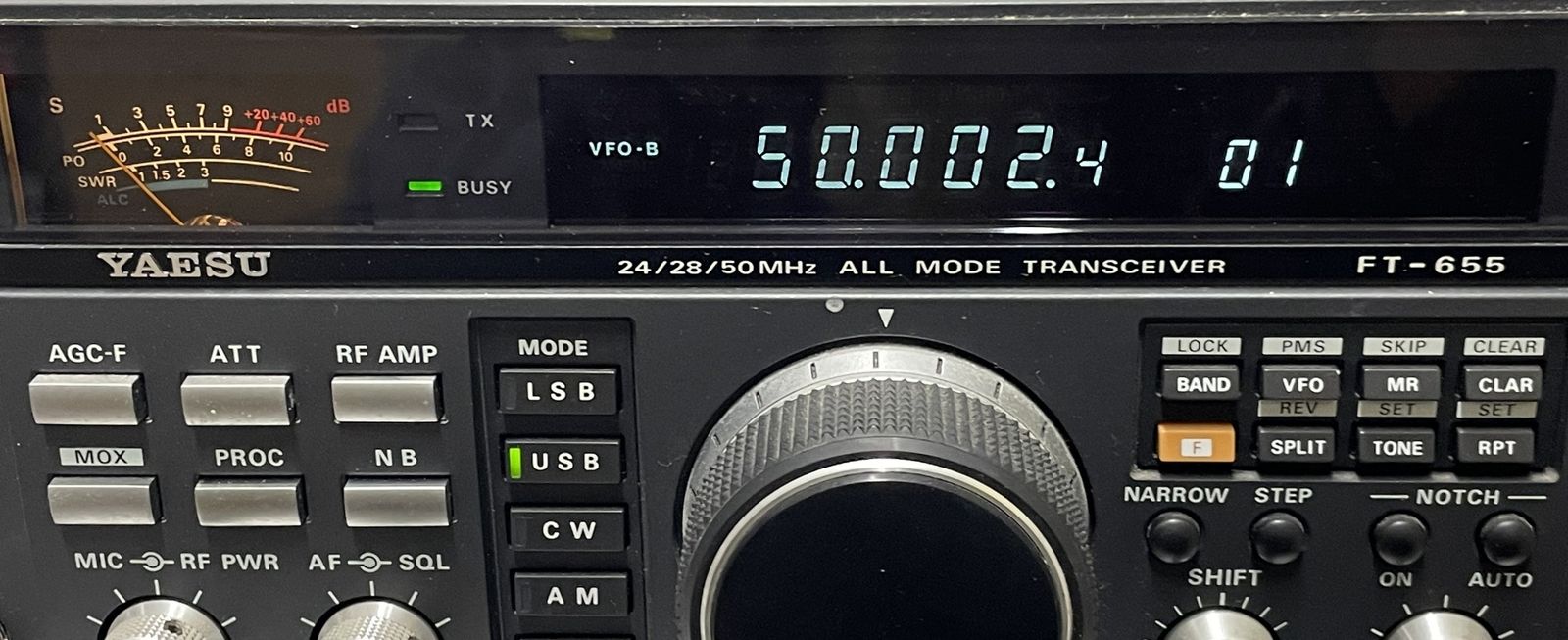 現状品 ヤエス 無線機 FT-655 オールモード トランシーバー アマチュア