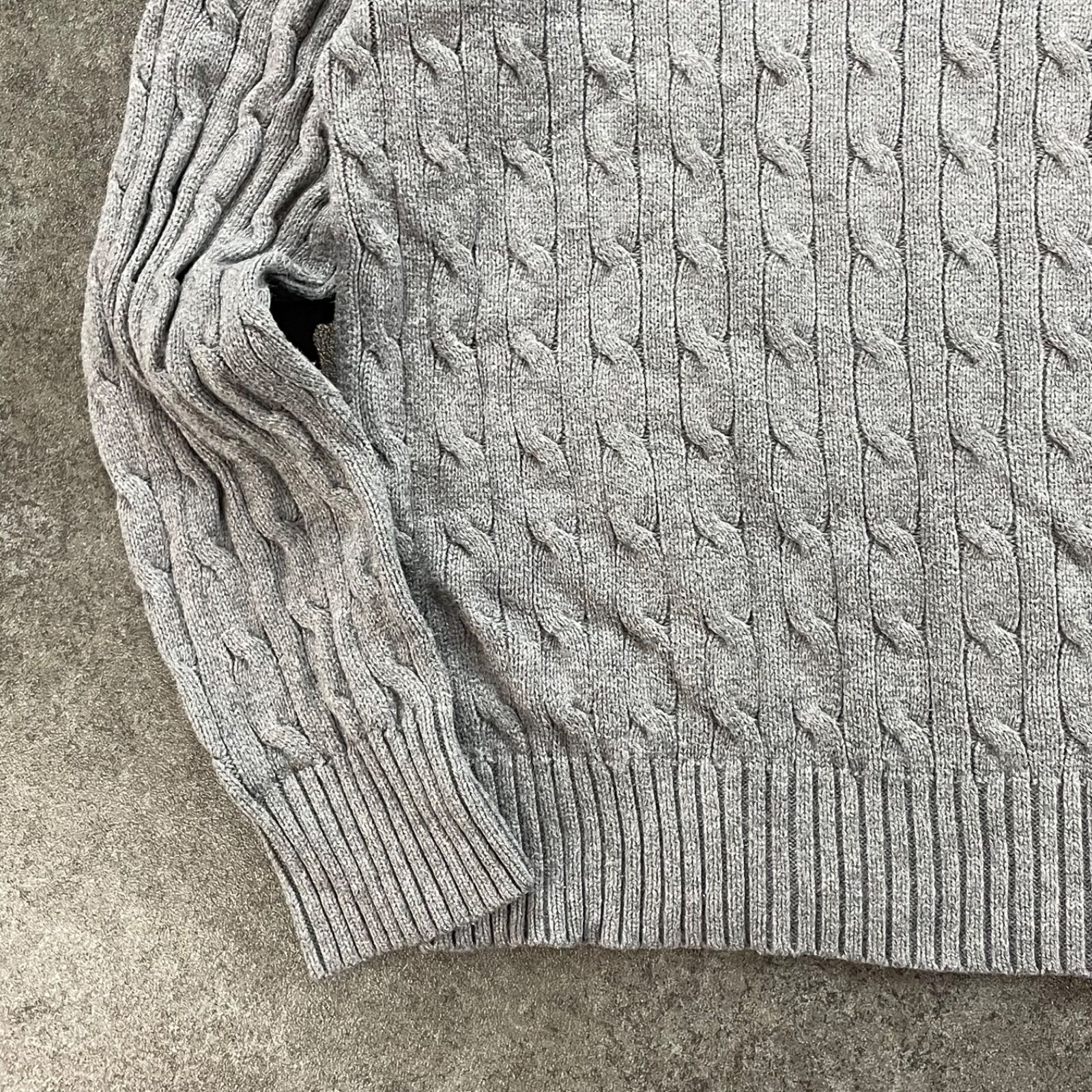 POLO RALPH LAUREN Cable Chain Knit Sweater ポロラルフローレン