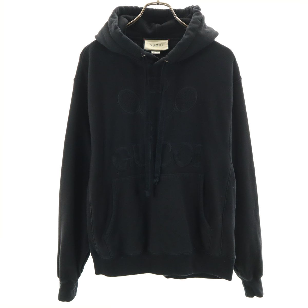 古着 GUCCI グッチ イタリア製 長袖 スウェットパーカー XS ブラック 560502 メンズ GUCCI グッチ イタリア製 長袖 スウェットパーカー XS ブラック 560502