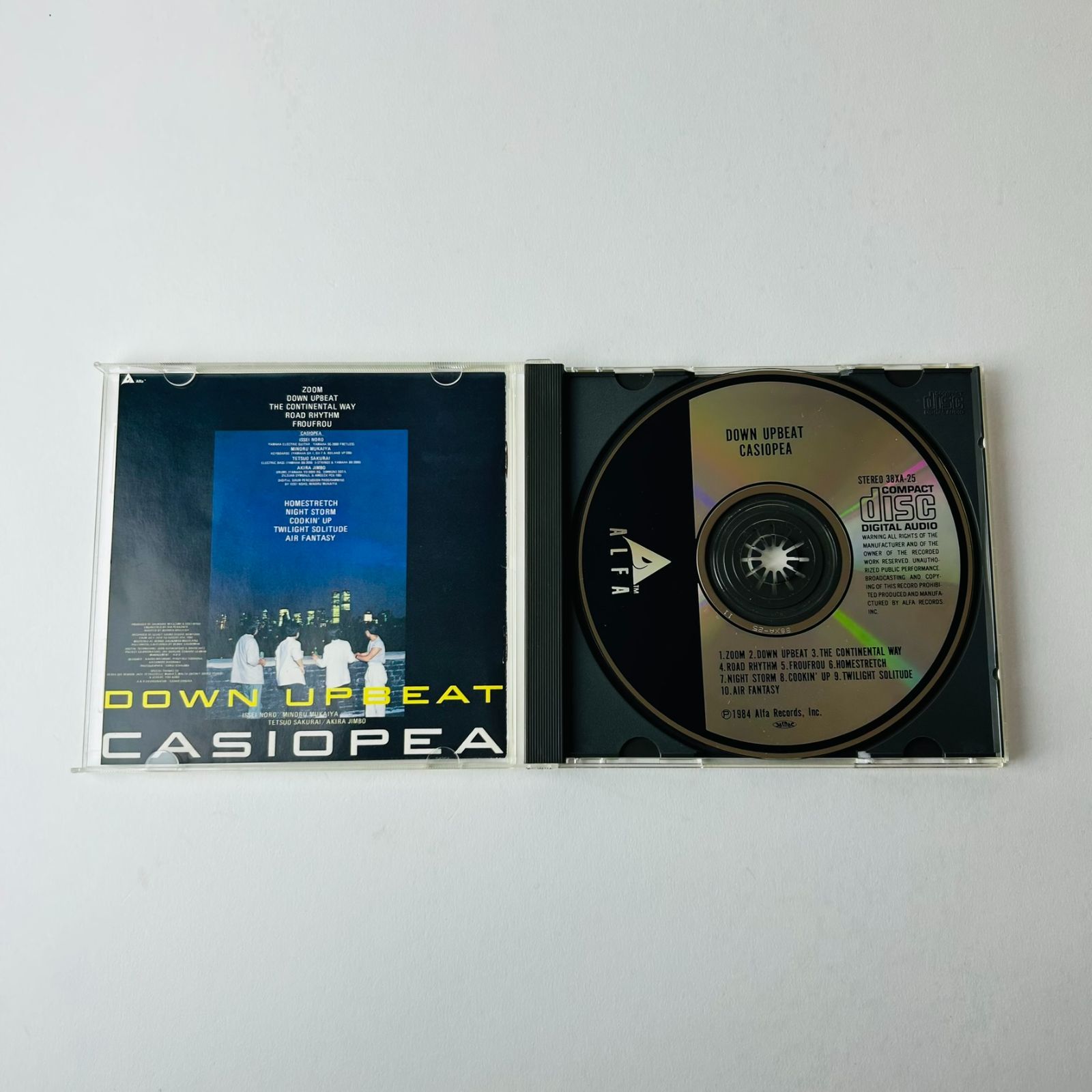 CASIOPEA Alfa カシオペア Casiopea LIVE Years recorded LP ALFA and