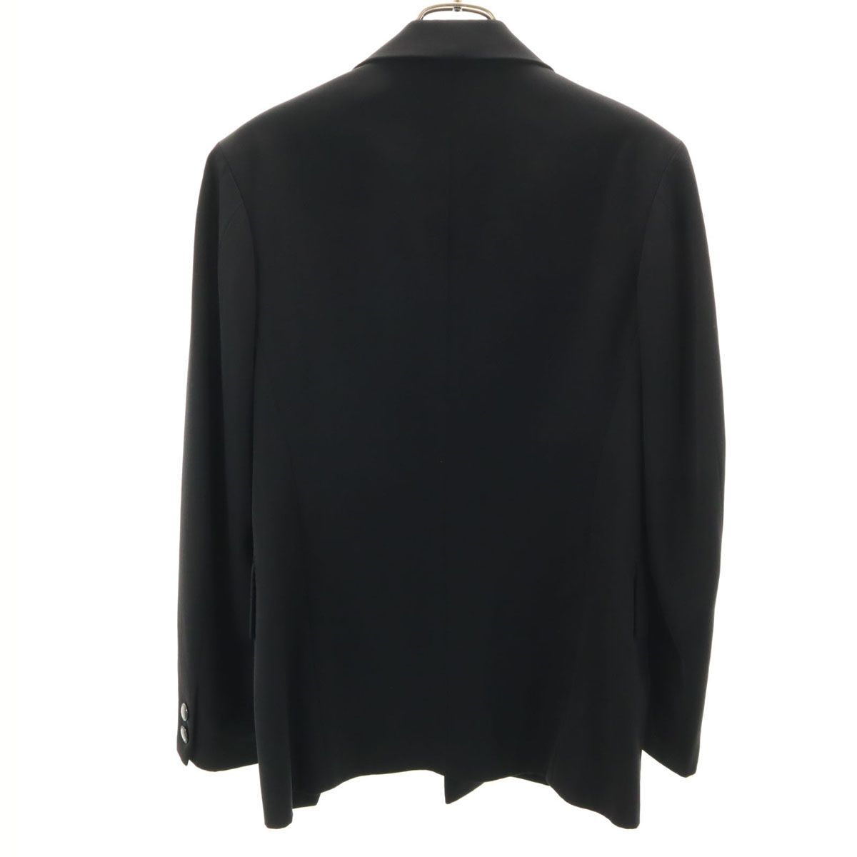 Yohji Yamamoto ヨウジヤマモト 日本製 テーラードジャケット S ブラック メンズ 古着