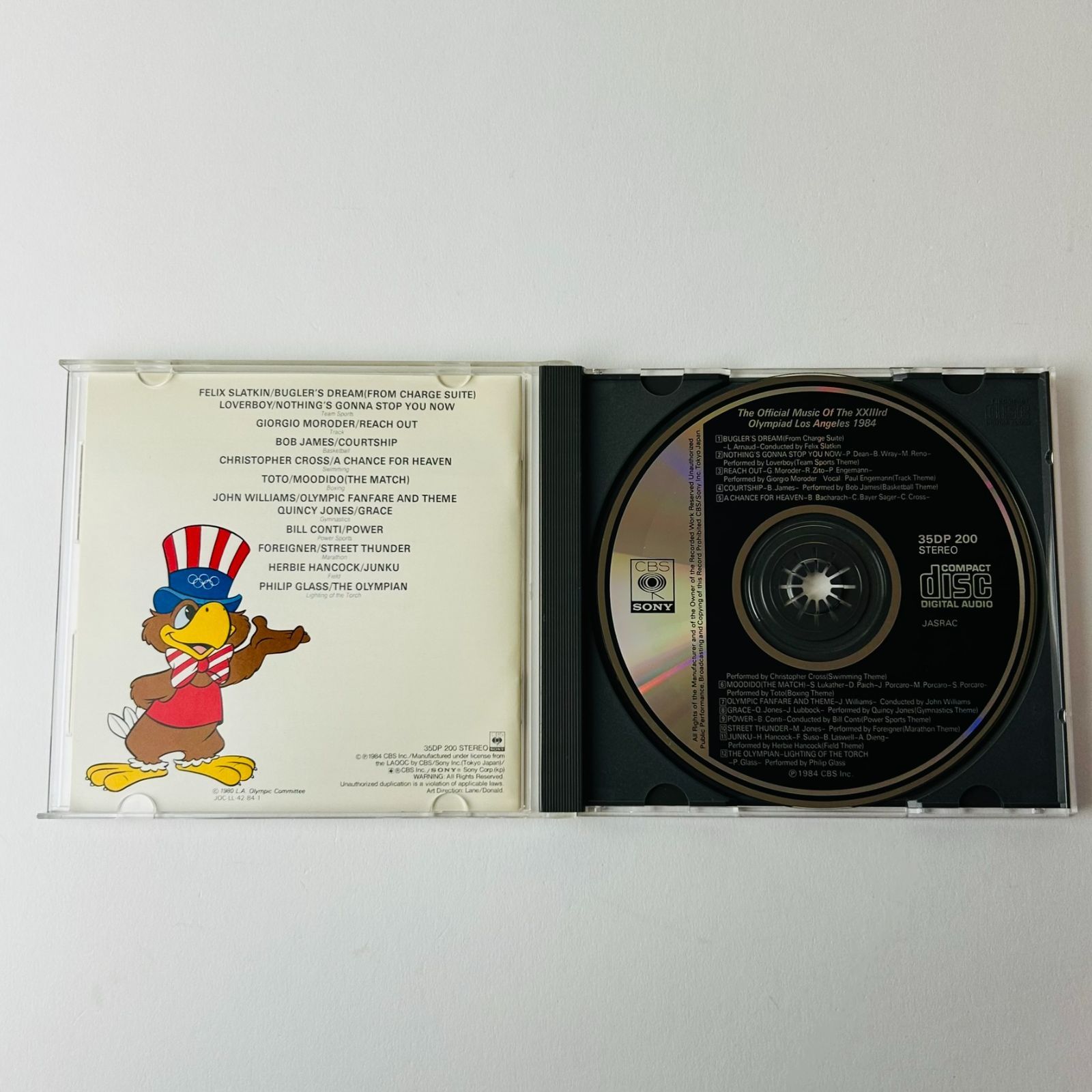 L.A.オリンピック公式アルバム CD 【公式通販】