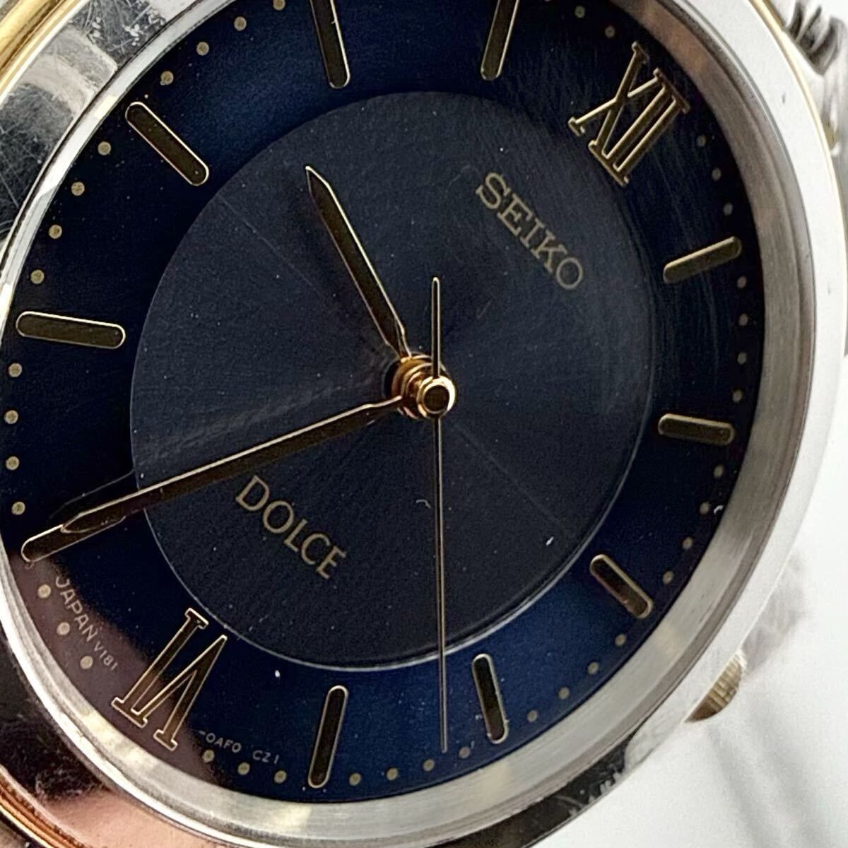 ジャンク 訳あり稼働SEIKO V181-0AC0 セイコー DOLCE ドルチェ